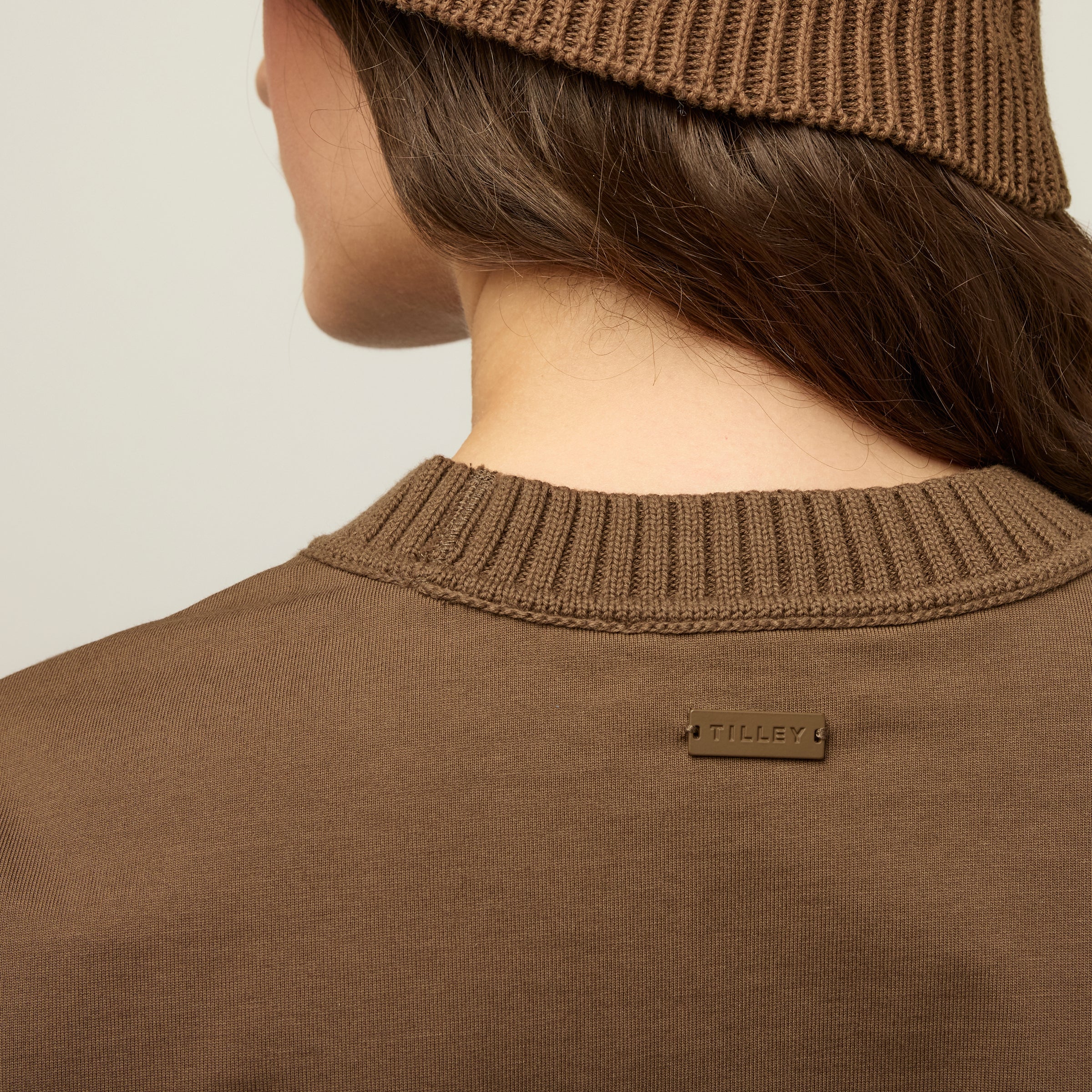 Tilley Rib Neckline Cropped T 恤 產品細節圖 11