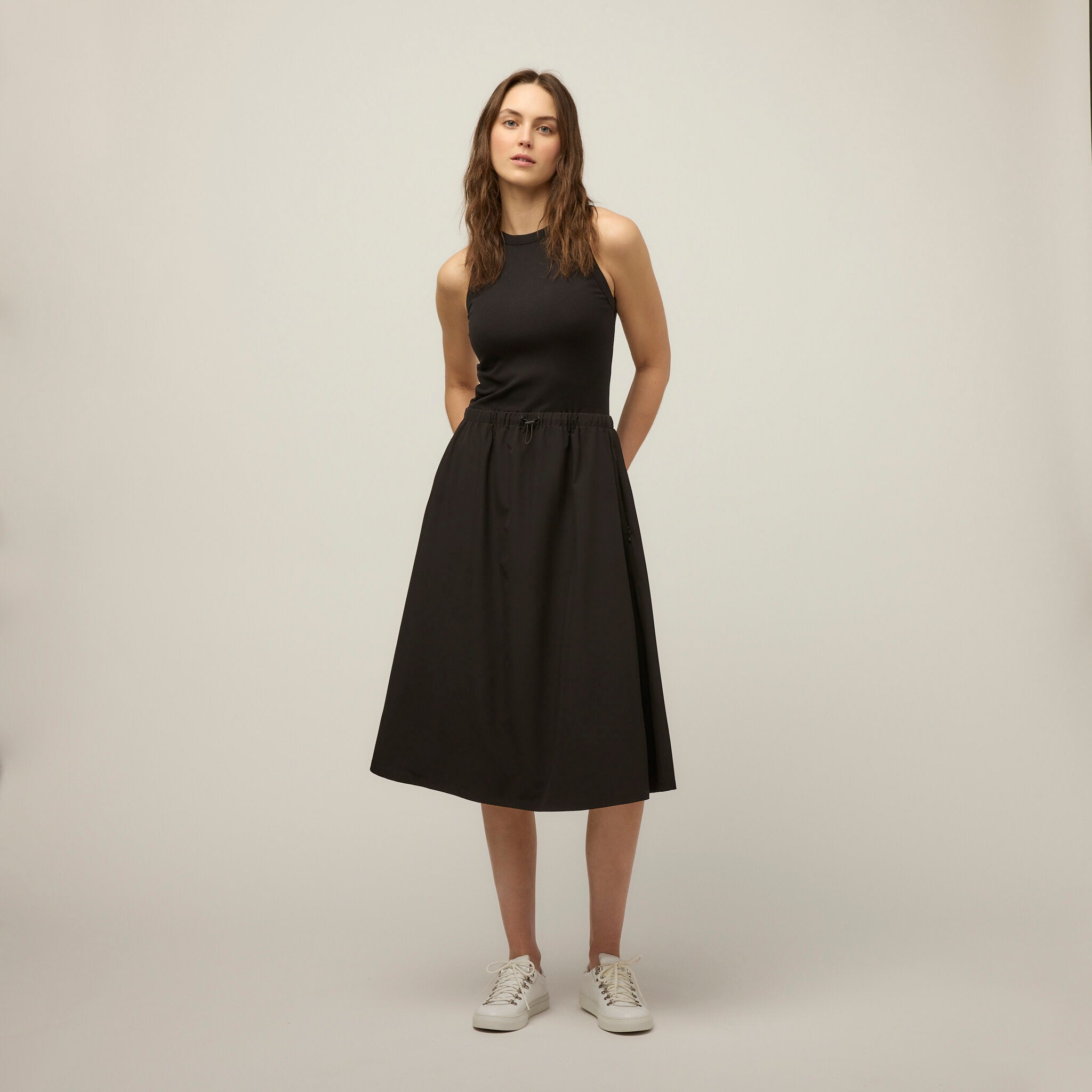 Tilley Rib Tech Slk Midi 連身裙 產品細節圖 11
