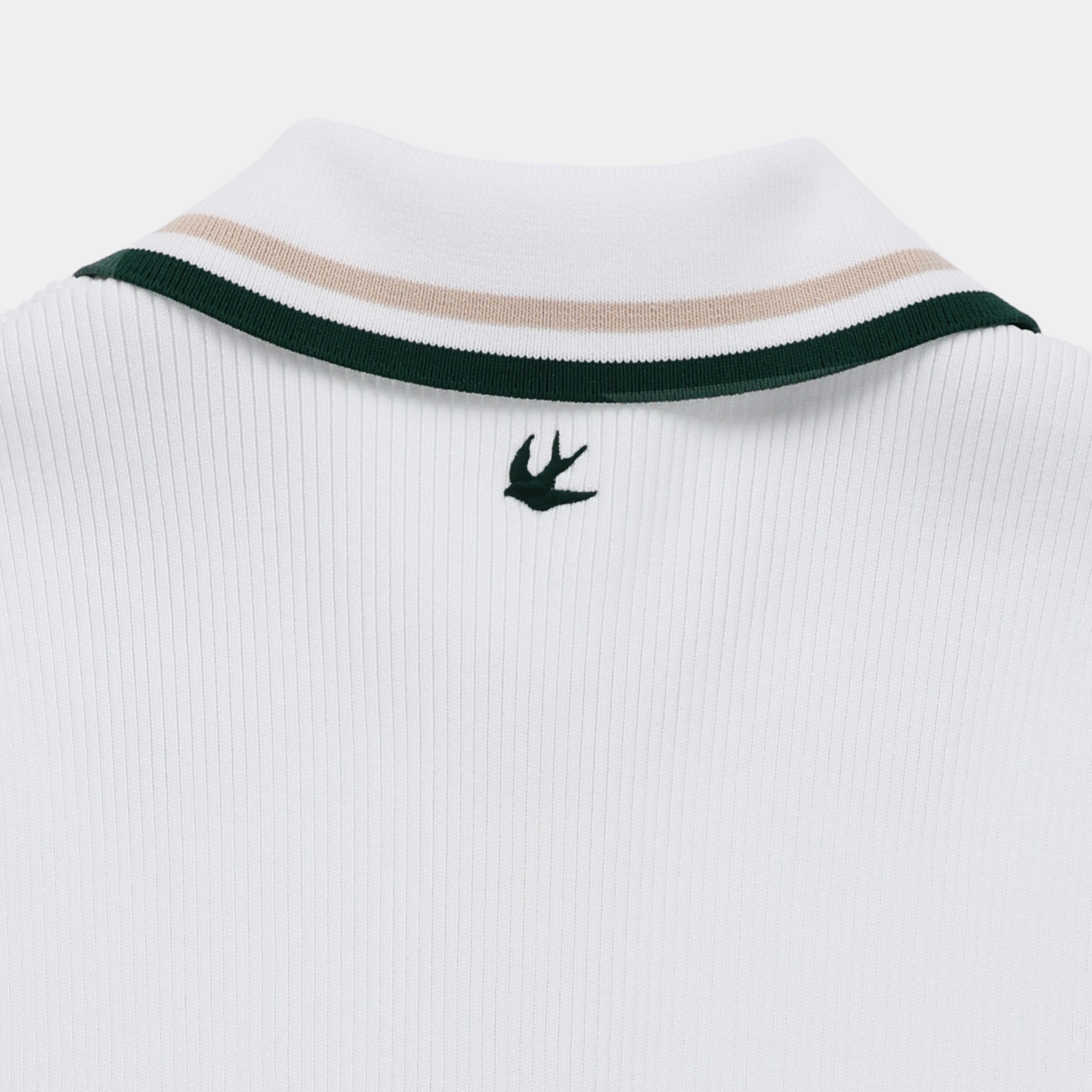 Tilley Stripe Zip Polo 恤 產品細節圖 11