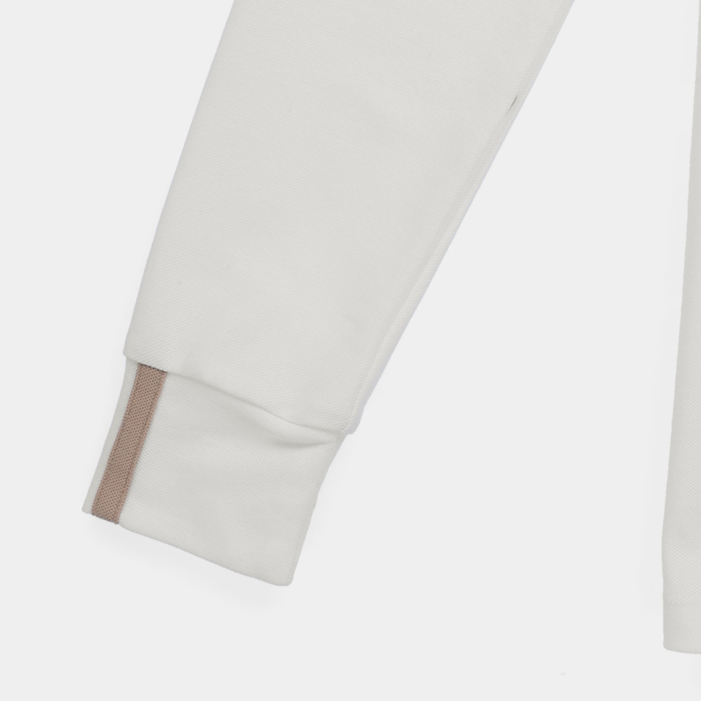 Tilley Preppy Pique 長袖 Stripe Placket Polo 恤 產品細節圖 11