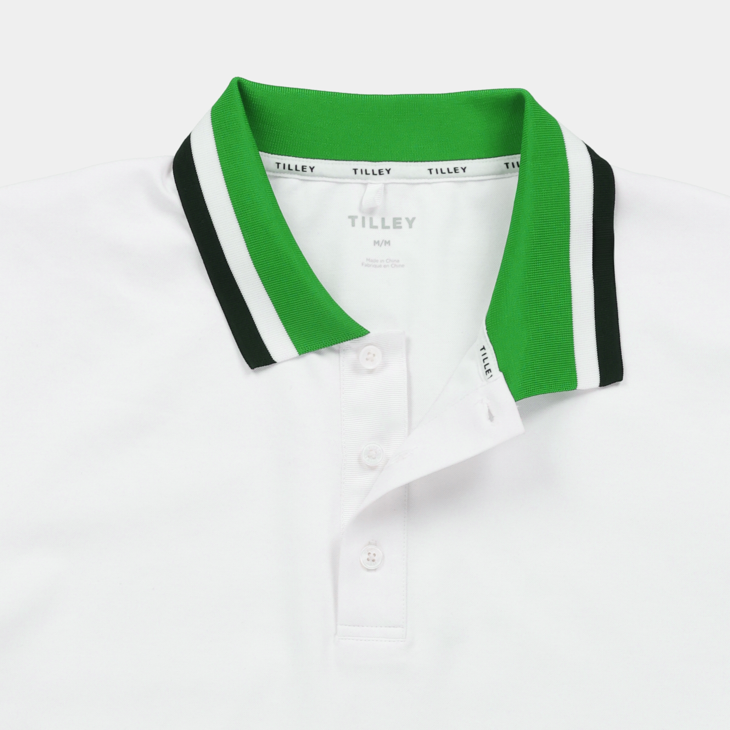 Tilley Supima Pique Stripe Polo 恤 產品細節圖 11