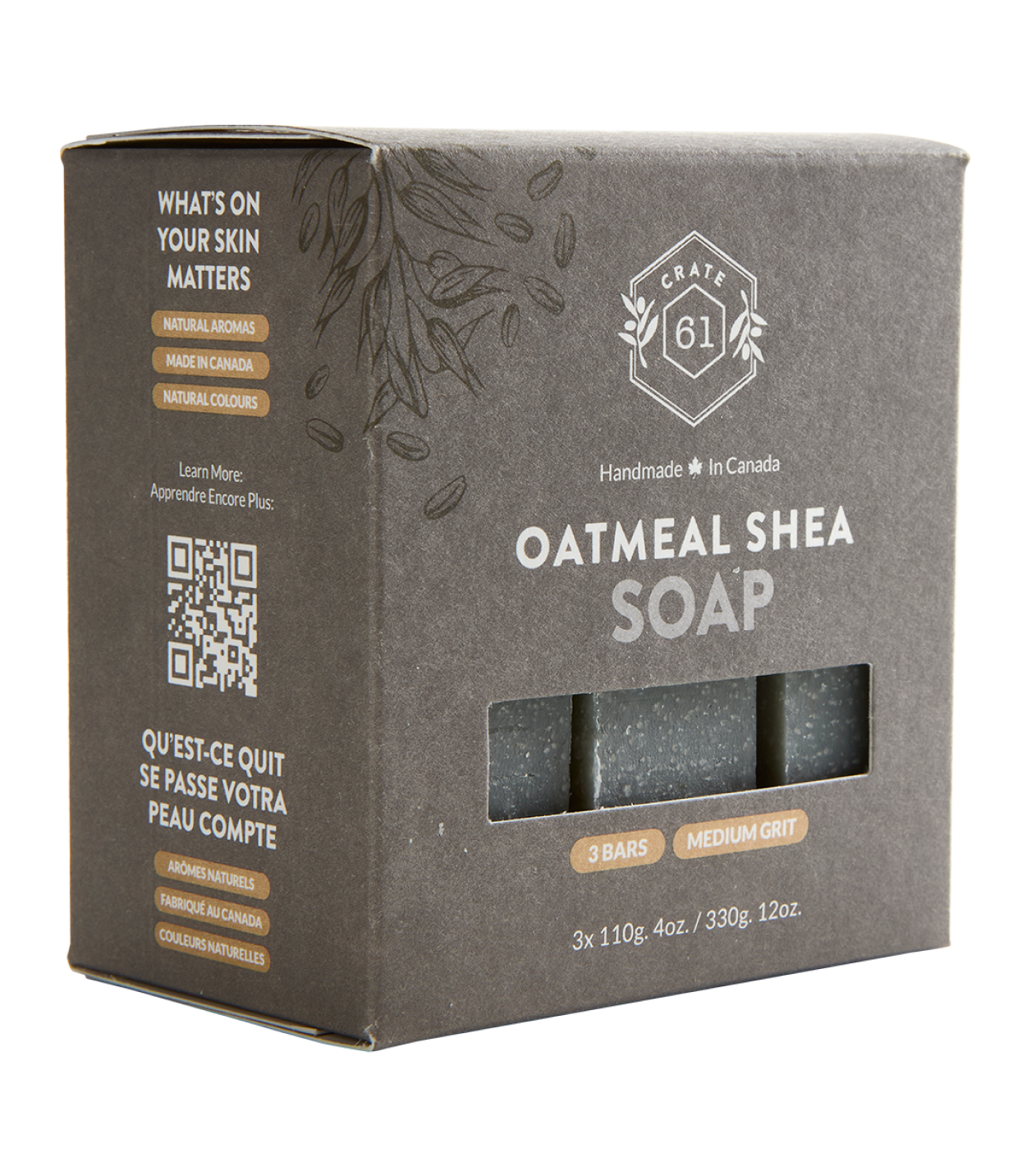 Crate 61 Organics 燕麥 Shea 手工皂 產品細節圖 12