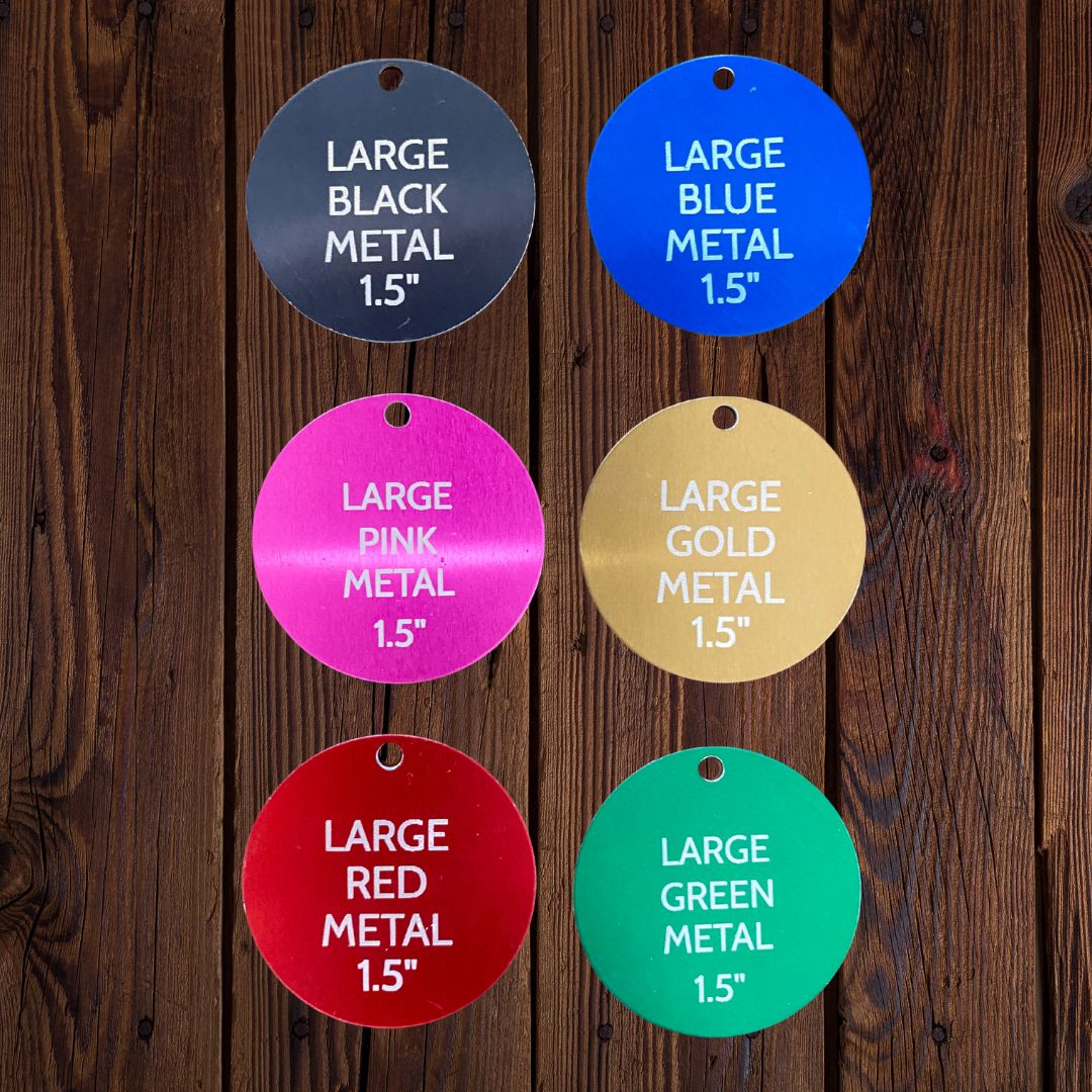 Rocky Mountain Dog Personalized Aluminum Dog 寵物名牌 1.5" 產品細節圖 12