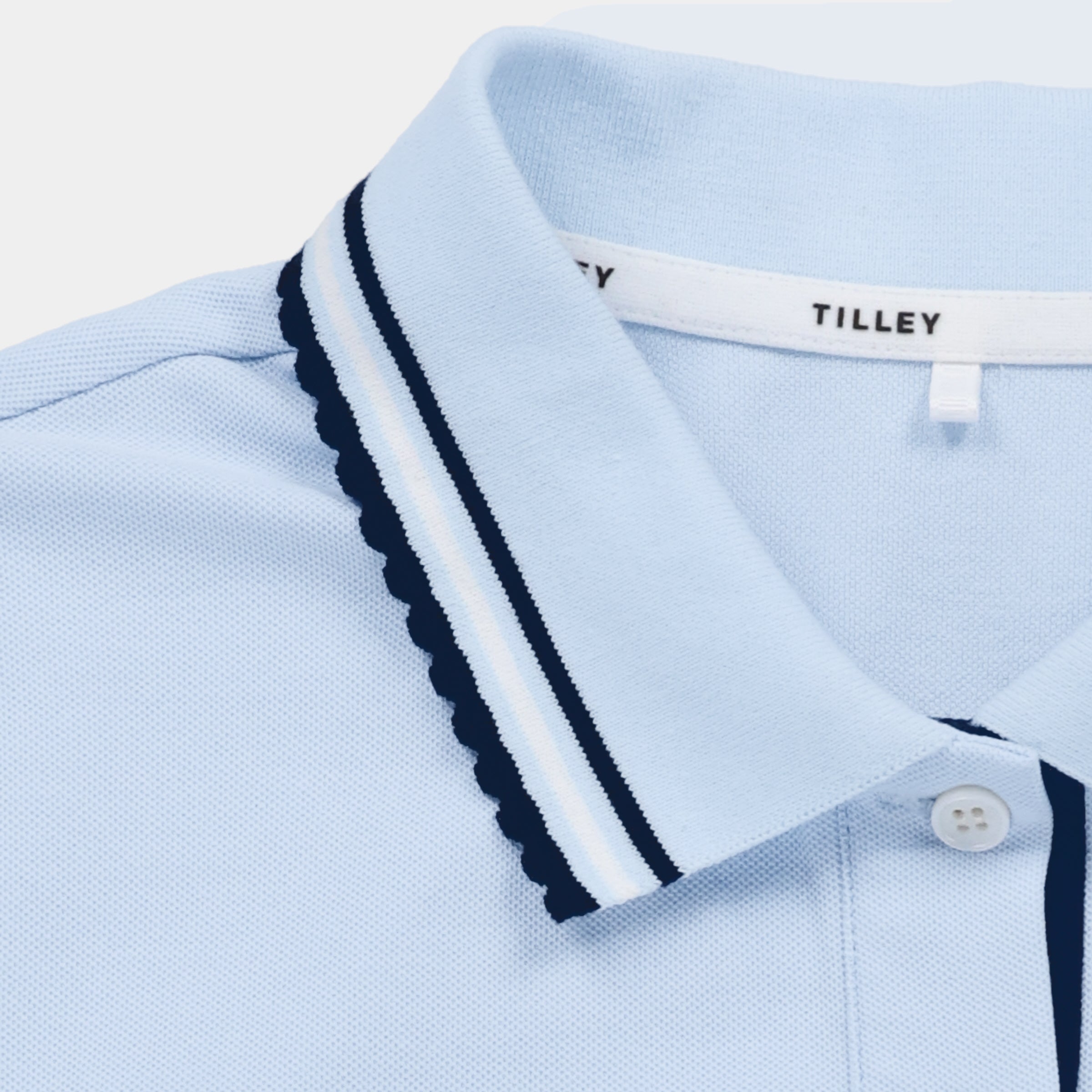 Tilley Preppy Pique Puff Sleeve Polo 恤 產品細節圖 12