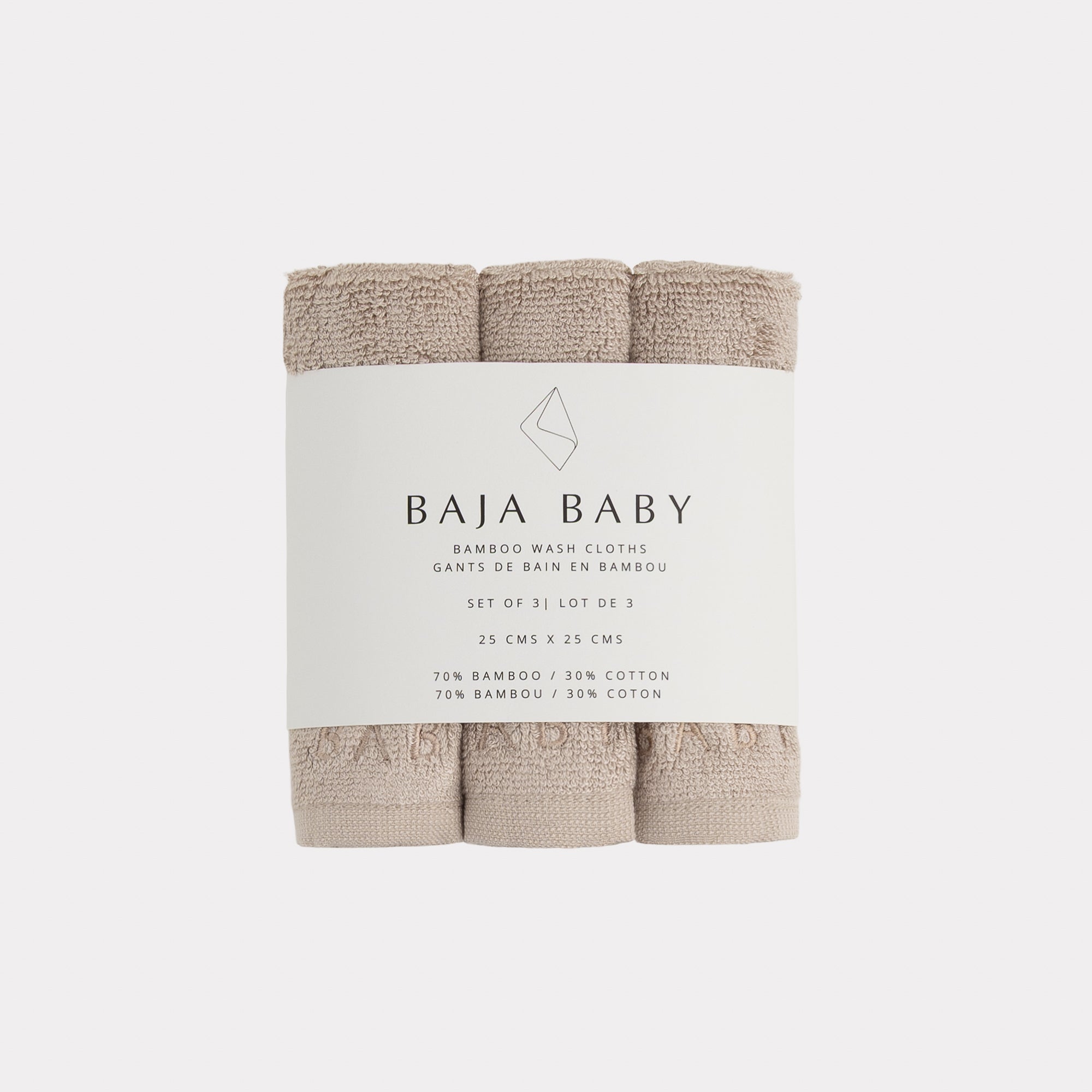 Baja Baby 竹棉洗面巾 3件裝|產品及款式圖片 12
