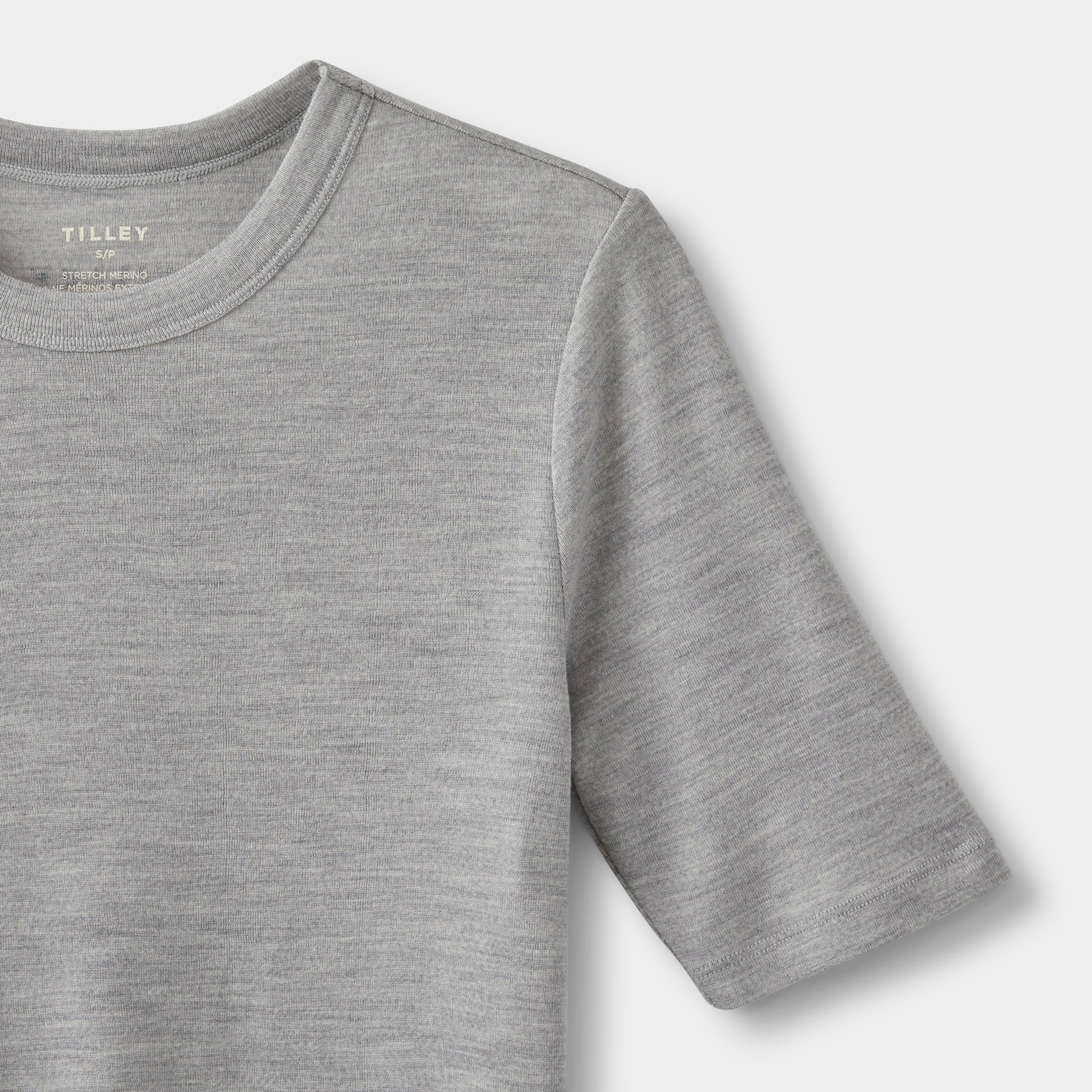 Tilley 美麗諾羊毛 Rib Fitted T 恤 產品細節圖 13