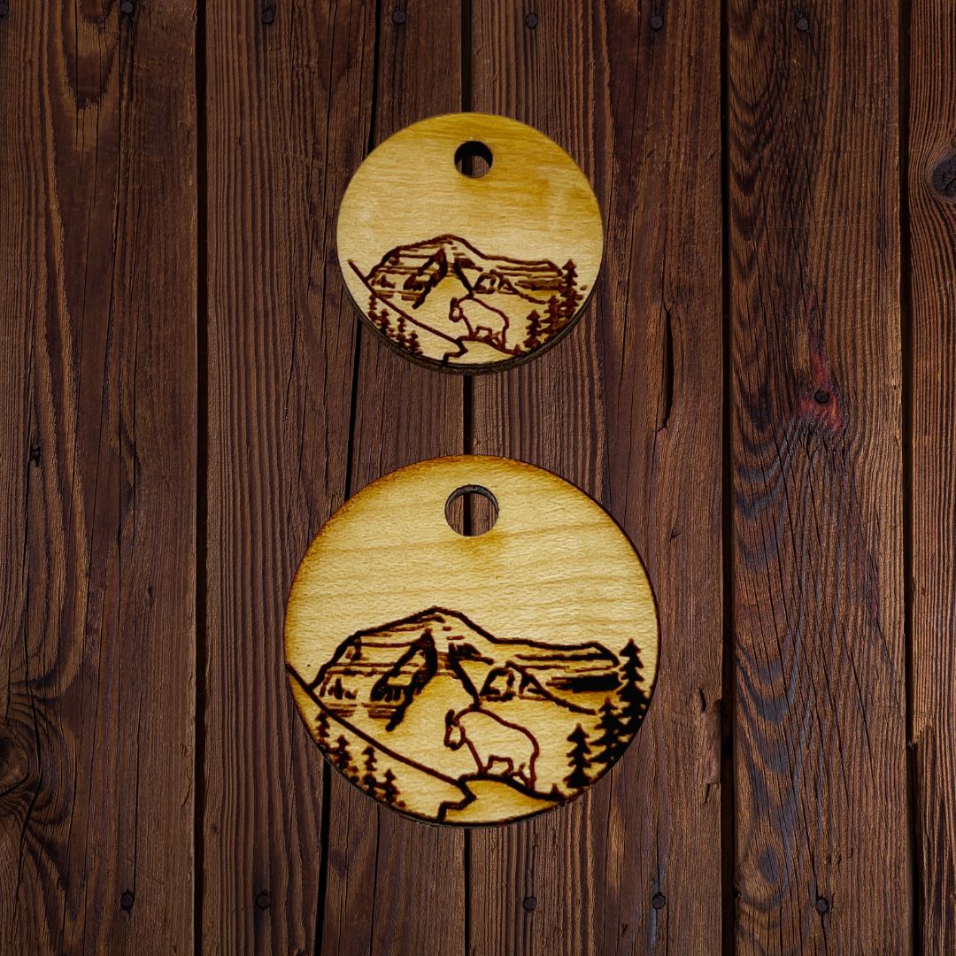 Rocky Mountain Dog Personalized Wooden Dog 寵物名牌 產品細節圖 13