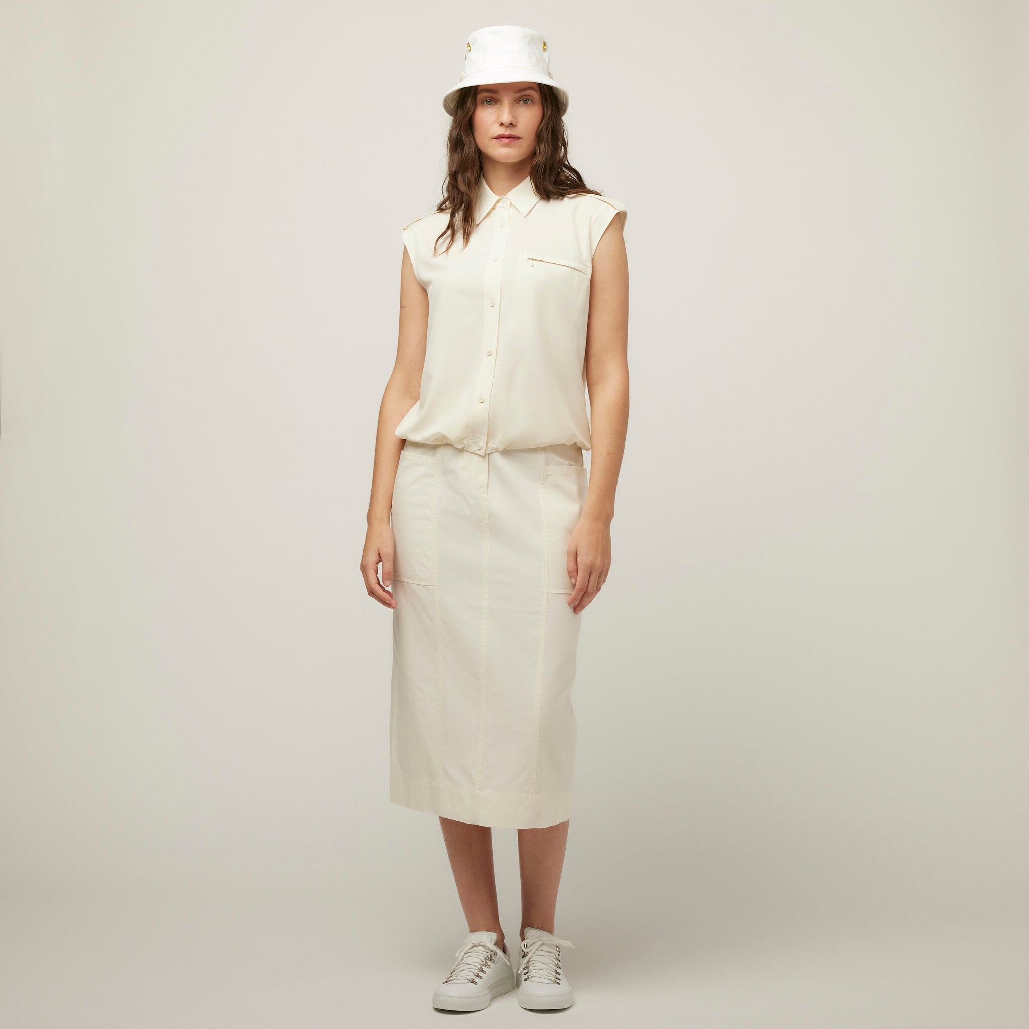 Tilley Tencel 棉質 Midi 半截裙 產品細節圖 13