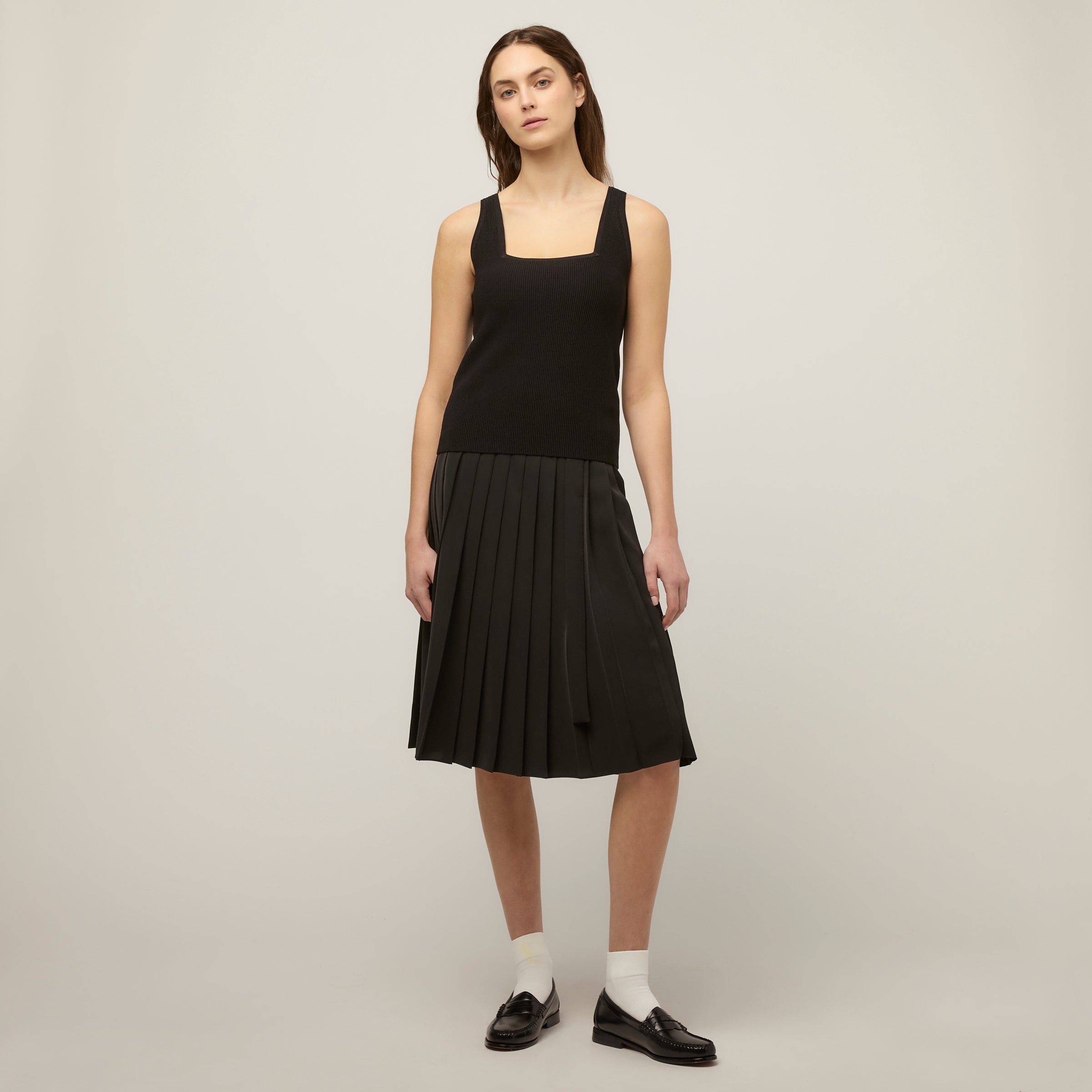 Tilley Square Neck Rib Shell 上衣 產品細節圖 13
