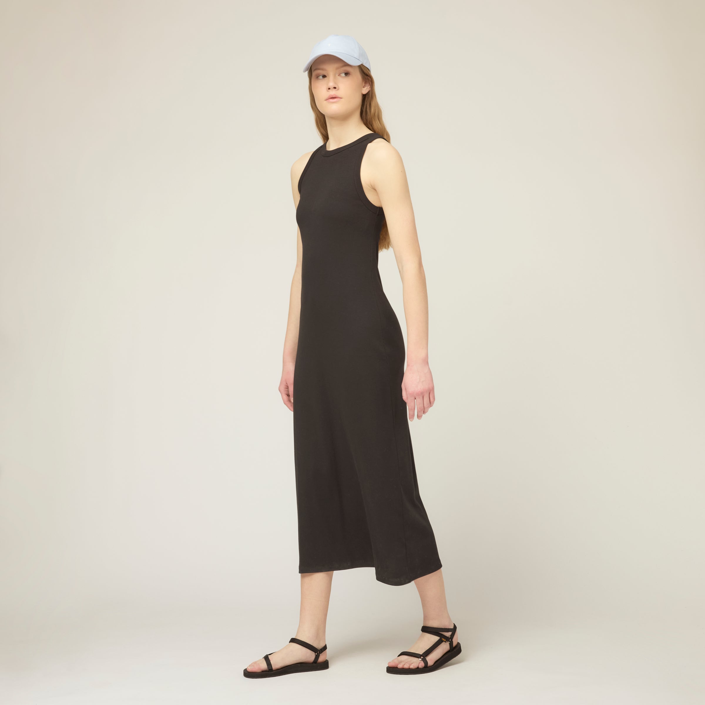 Tilley Rib Midi 連身裙 產品細節圖 13