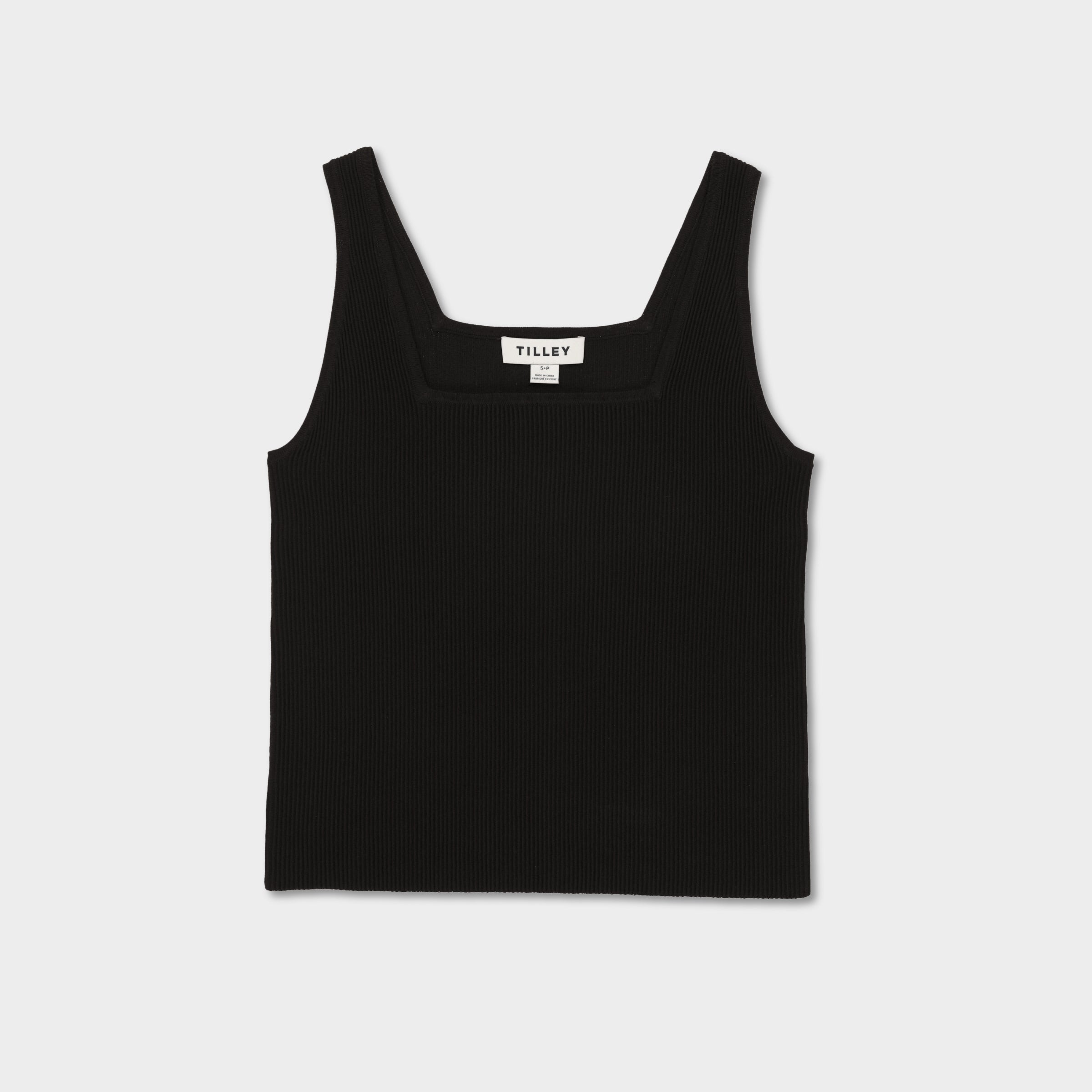 Tilley Square Neck Rib Shell 上衣 產品細節圖 14