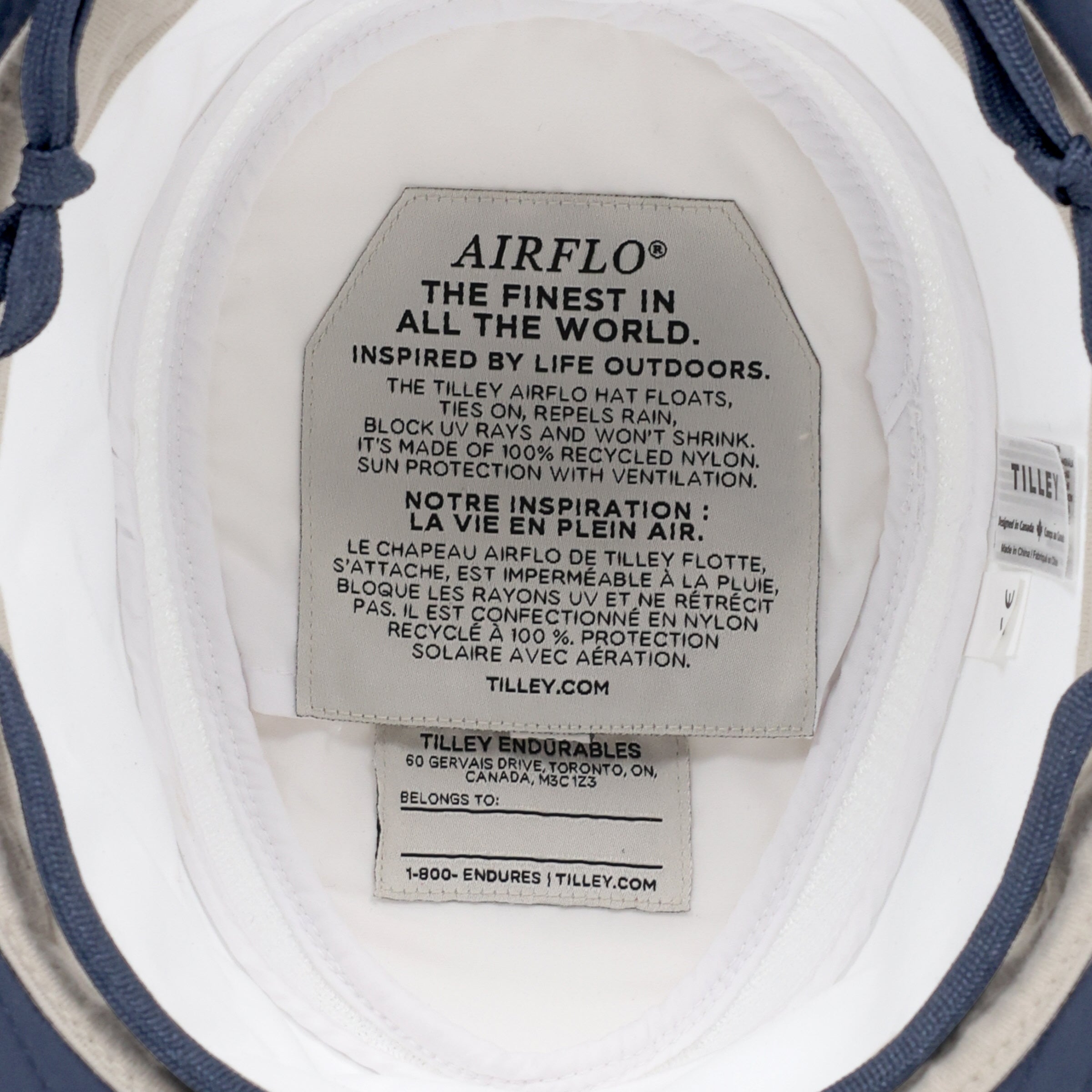 Tilley Airflo Contrast Broad Brim LTM6 戶外帽 產品細節圖 14