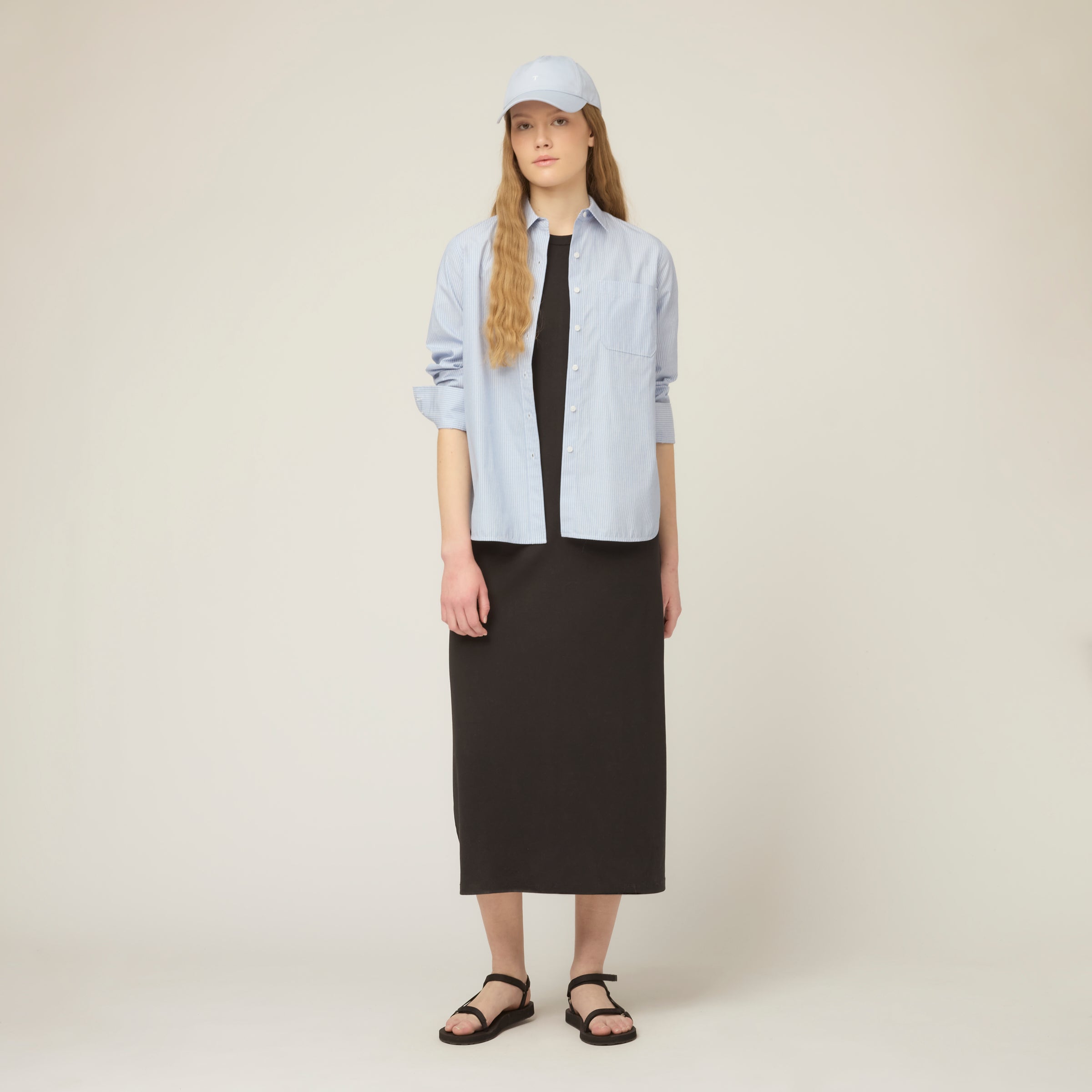 Tilley Rib Midi 連身裙 產品細節圖 14