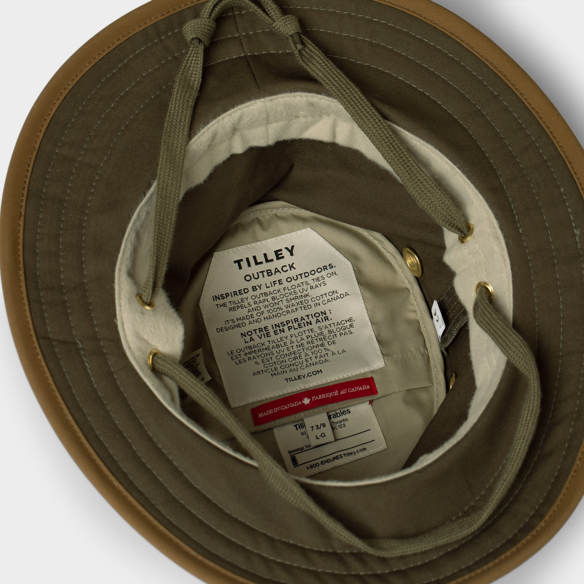 Tilley TWC7 Outback Waxed Adventure 帽 產品細節圖 15