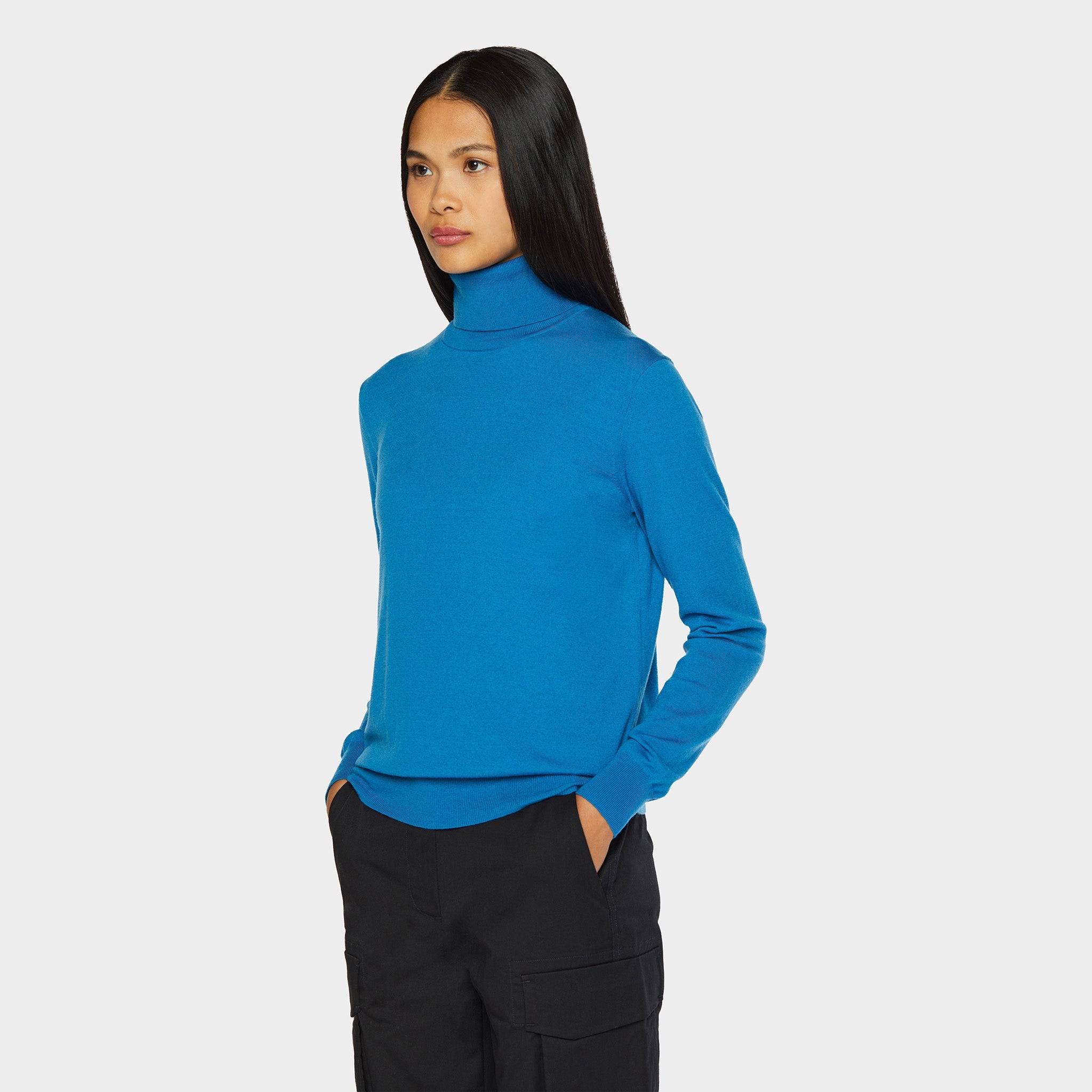 Tilley Stretch 美麗諾羊毛 高領 產品細節圖 15