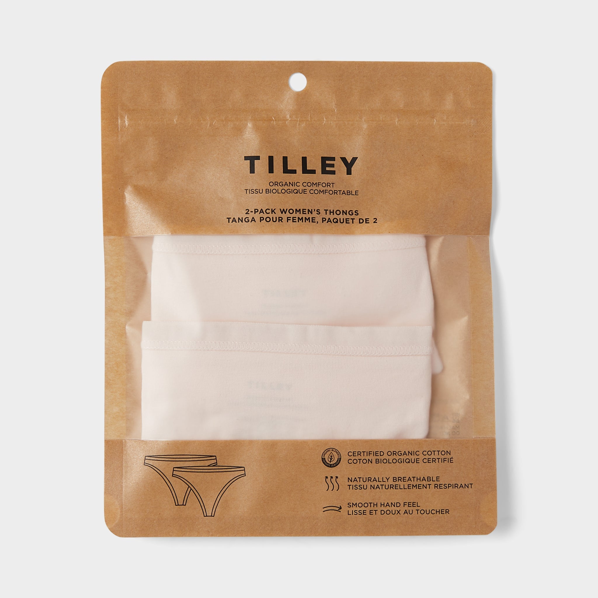 Tilley 有機棉 2|Pack 丁字褲 產品細節圖 16