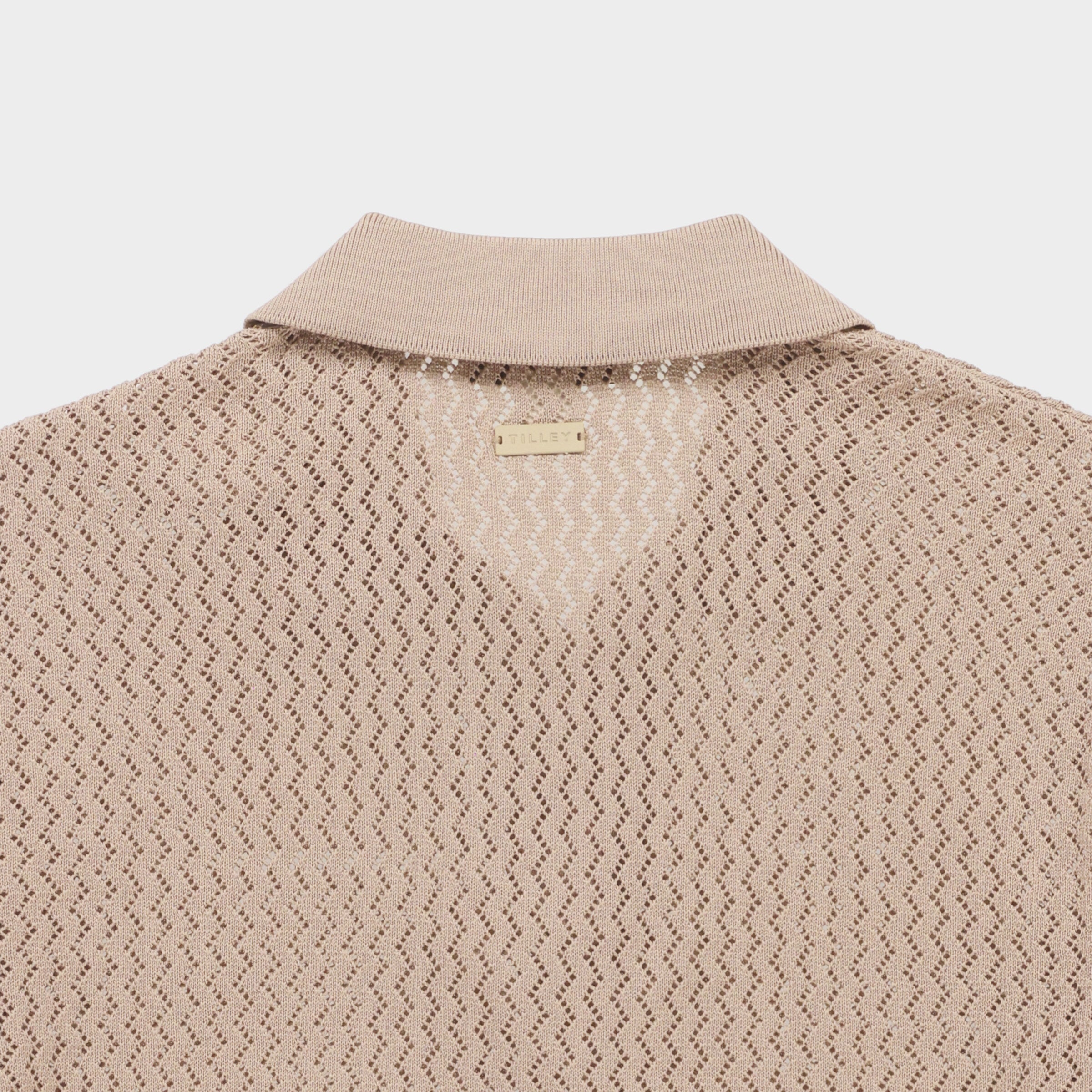 Tilley Open Knit 短袖 Polo 恤 產品細節圖 17