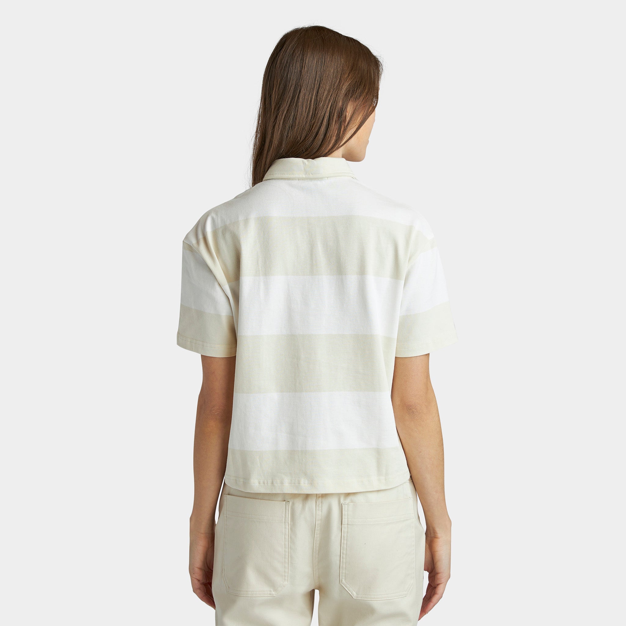 Tilley Stripe Marine Cropped Polo 恤 產品細節圖 18