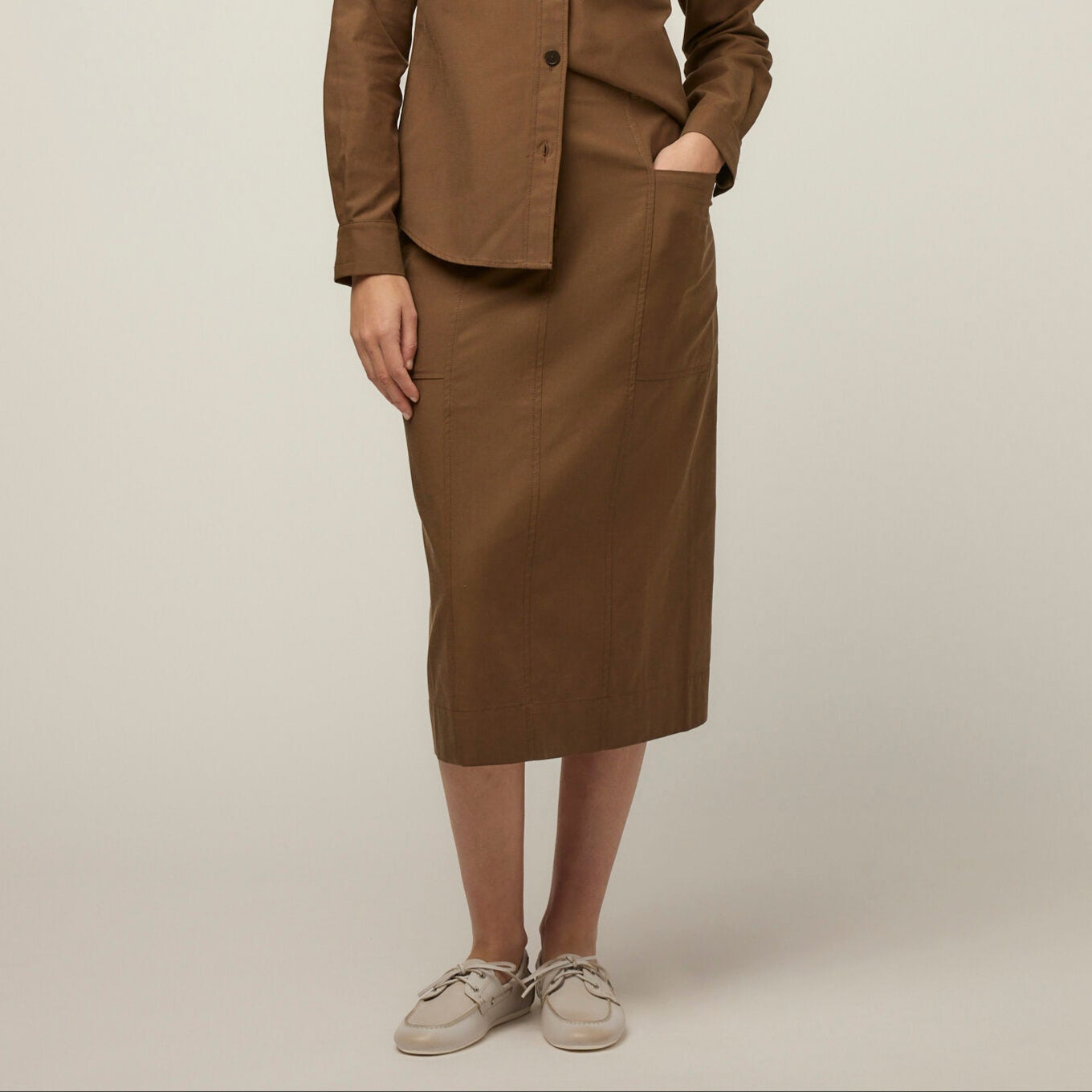 Tilley Tencel 棉質 Midi 半截裙 產品細節圖 20