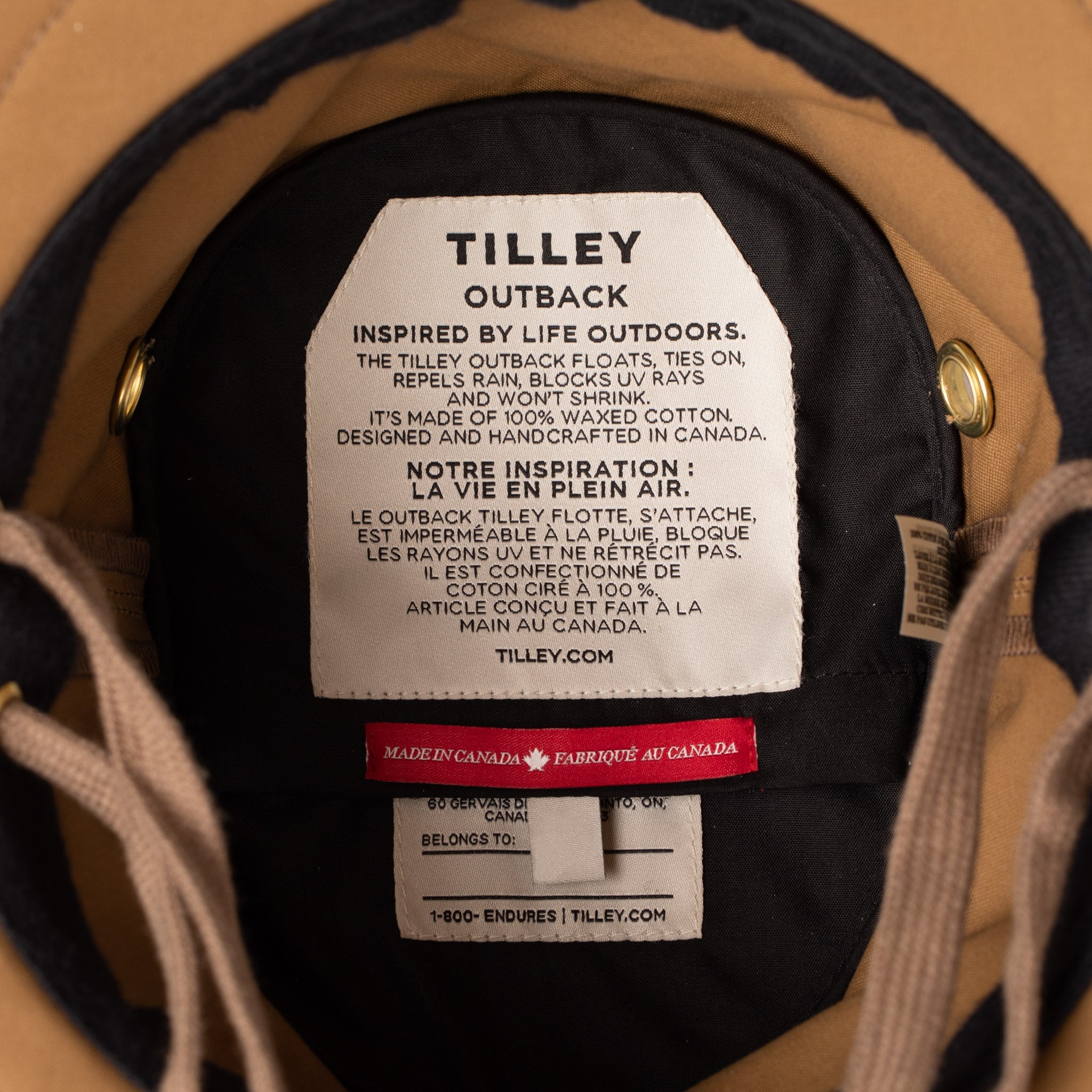 Tilley TWC7 Outback Waxed Adventure 帽 產品細節圖 21