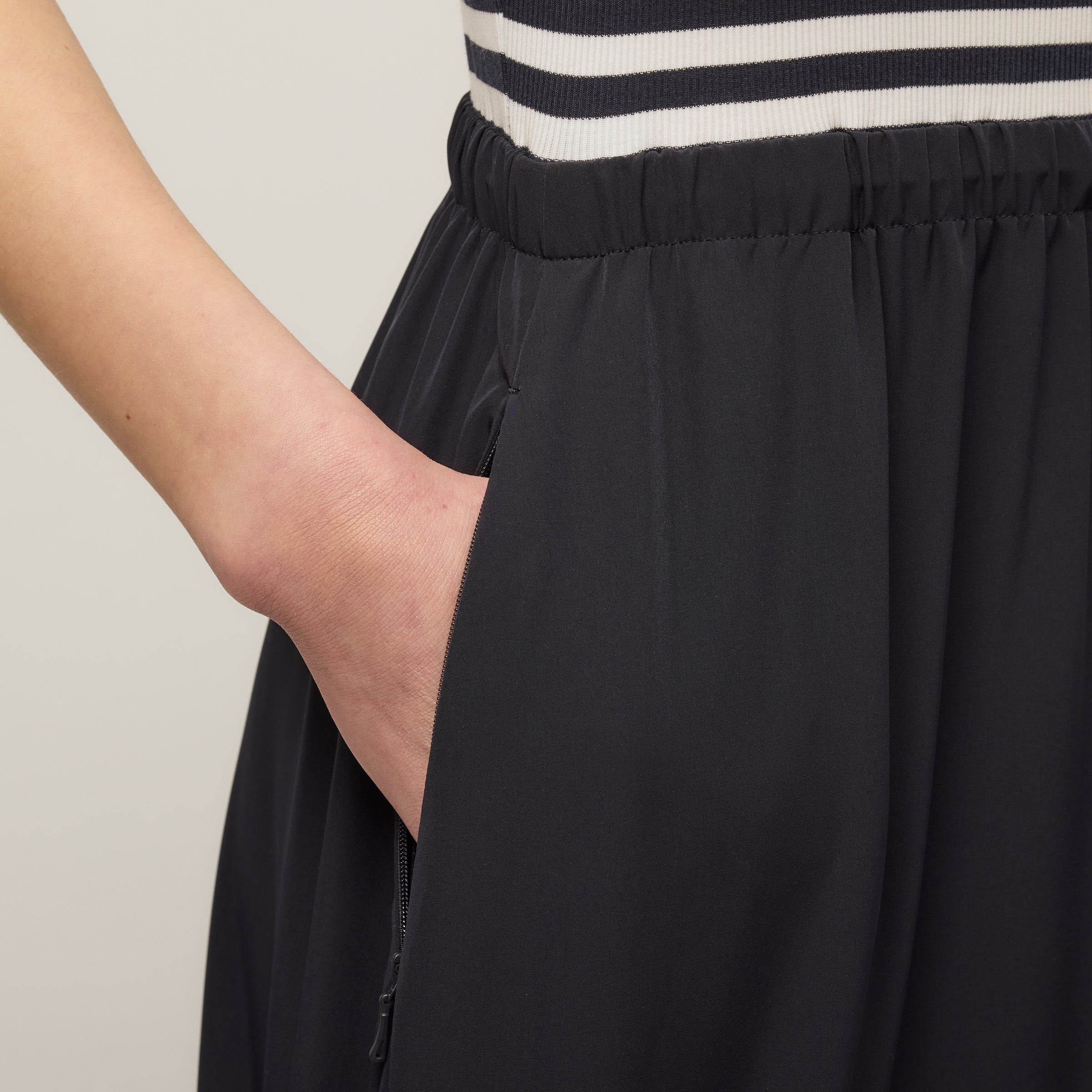 Tilley Rib Tech Slk Midi 連身裙 產品細節圖 25
