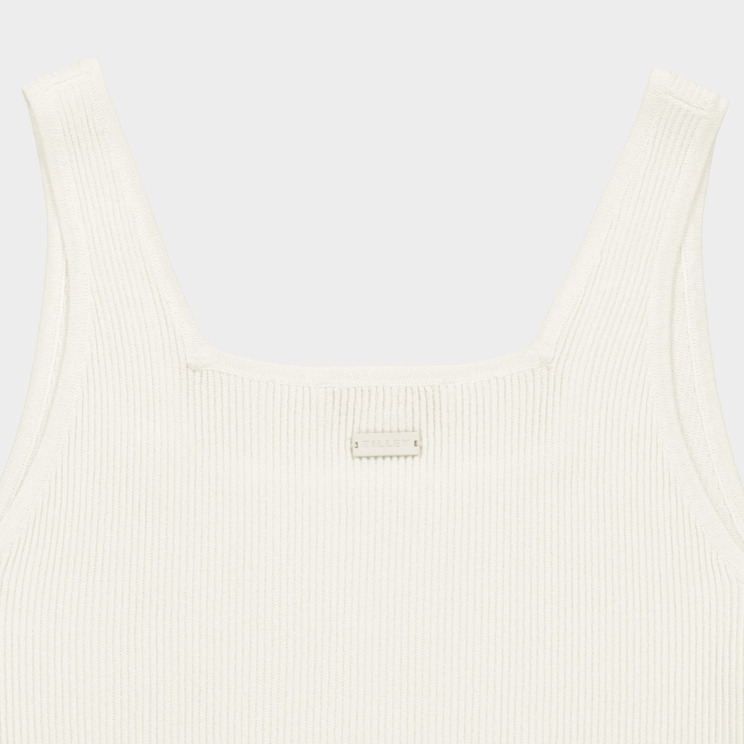 Tilley Square Neck Rib Shell 上衣 產品細節圖 25