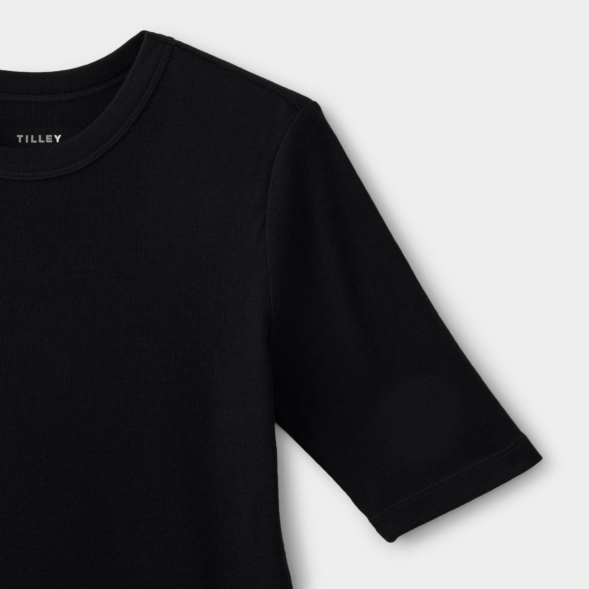Tilley 美麗諾羊毛 Rib Fitted T 恤 產品細節圖 41