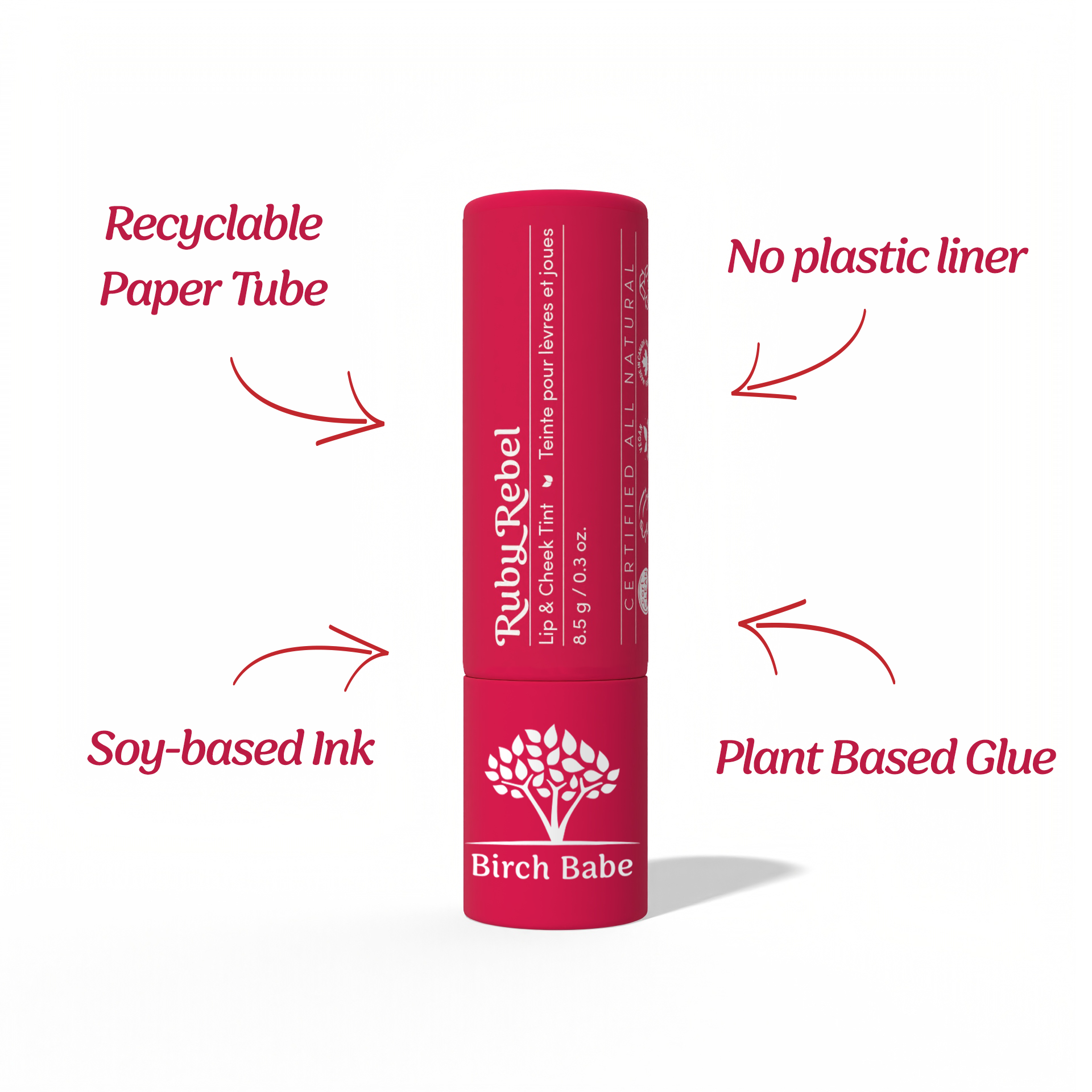 Birch Babe Lip & Cheek Tints and Balm|盒裝|大容量裝 產品細節圖 43