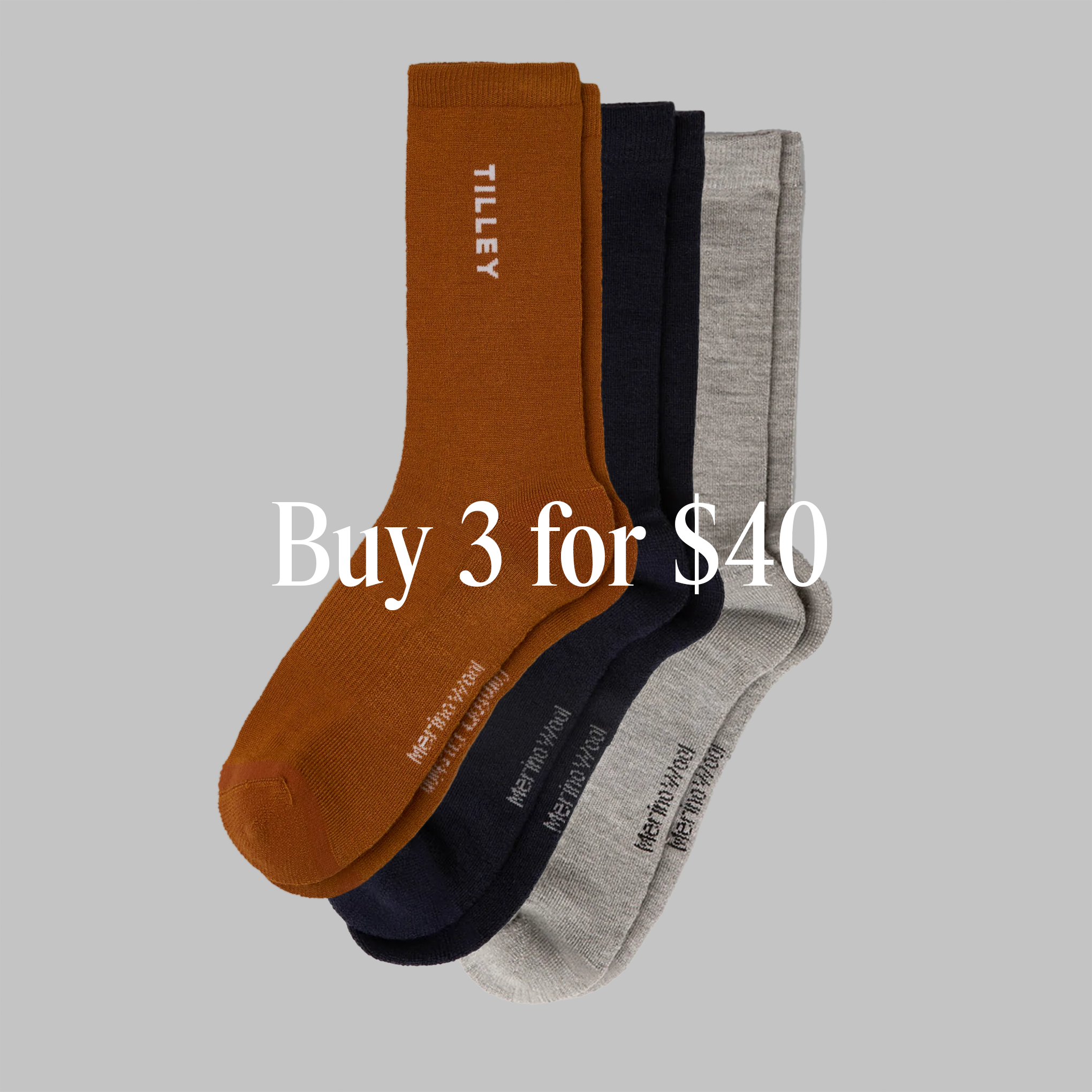 Tilley 美麗諾羊毛 Wool Blend Outdoor 襪 產品細節圖 45