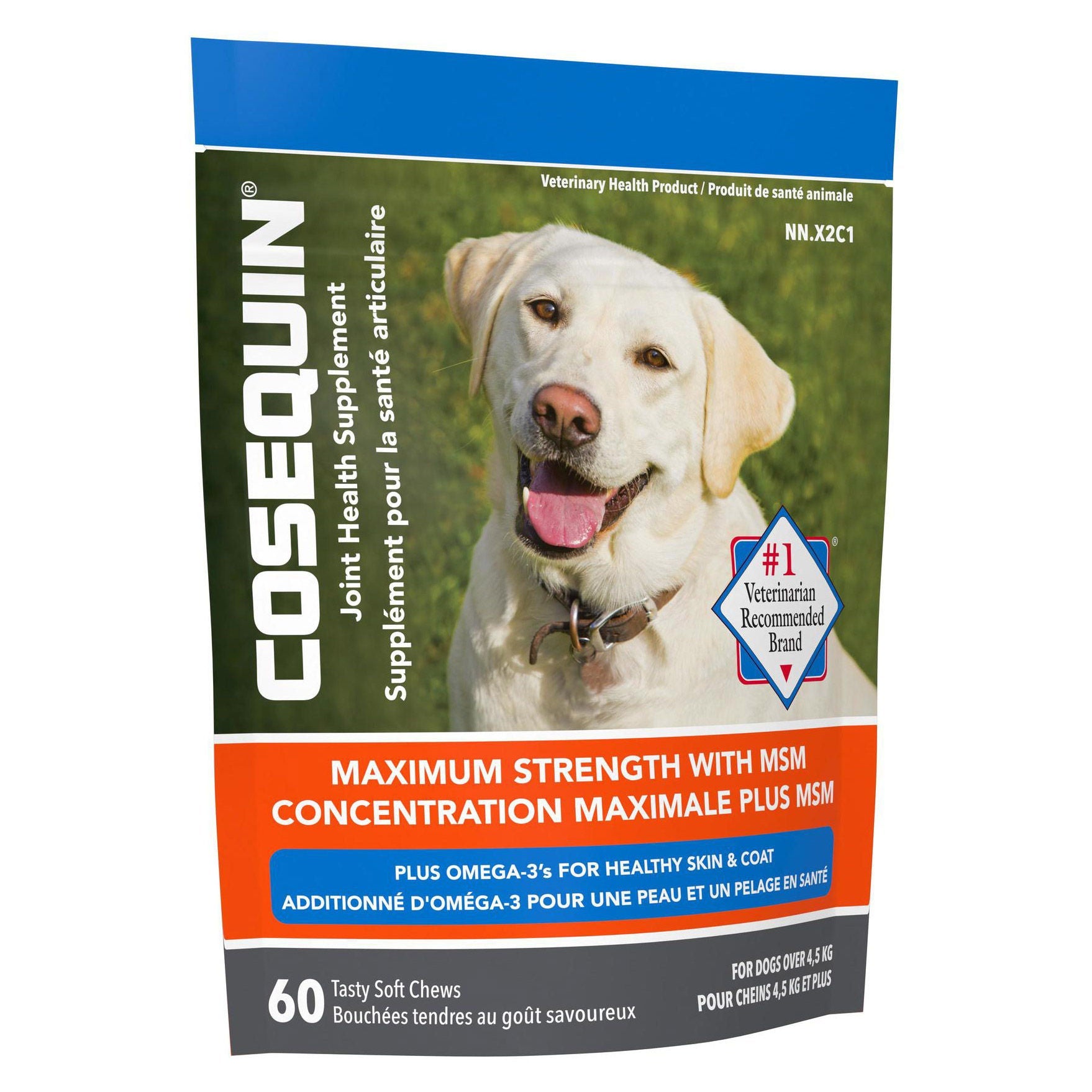 Cosequin 犬用 MSM + Omega-3 關節健康補充劑 產品圖片 1