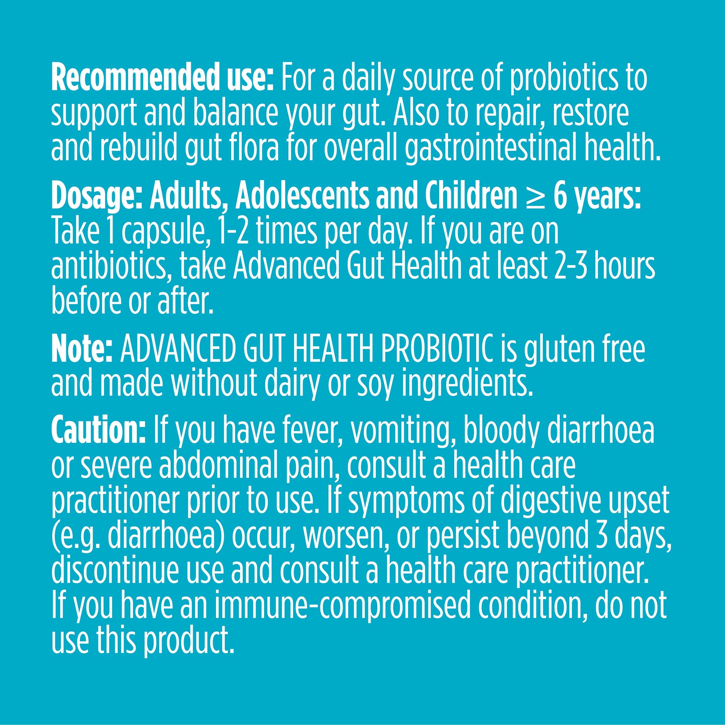 Genuine Health Advanced Gut Health 500億益生菌純素膠囊 (60粒) 產品圖片 2