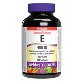 Webber Naturals 維他命E 400IU 抗氧化軟膠囊 (300粒) 產品圖片 1