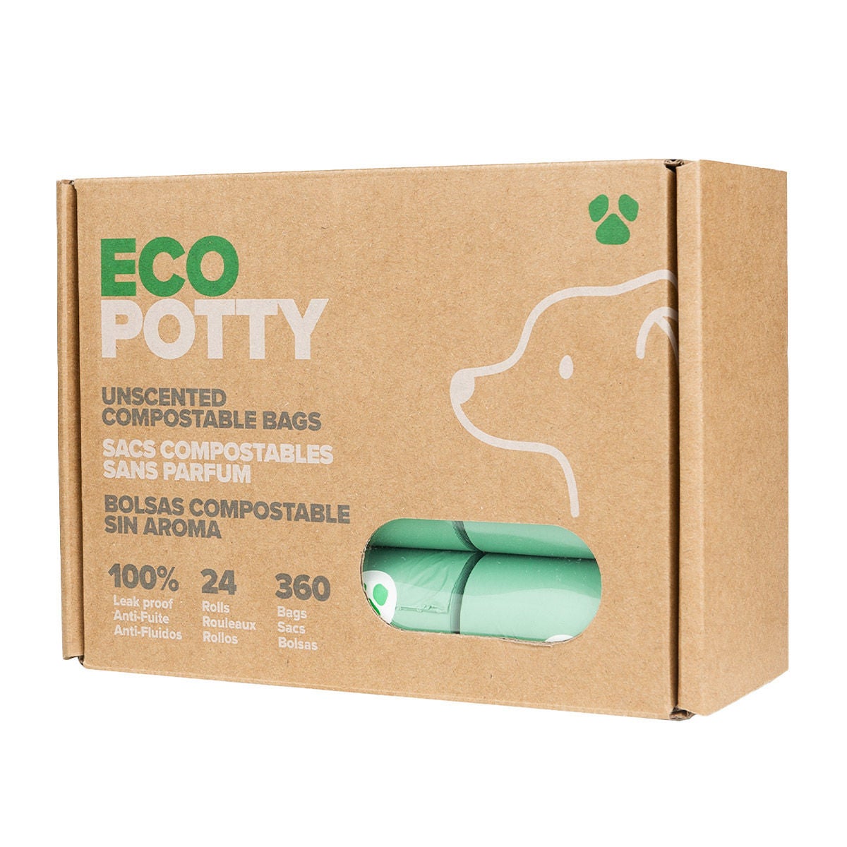 ECO POTTY 可堆肥寵物便便袋 (360個) 產品圖片 2