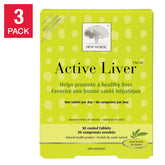 New Nordic New Nordic Active Liver, 3 x 30 Tablets 產品圖片 1