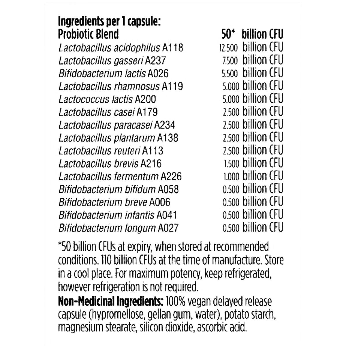 Genuine Health 女士Advanced Gut Health 500億益生菌 (90粒) 產品圖片 2