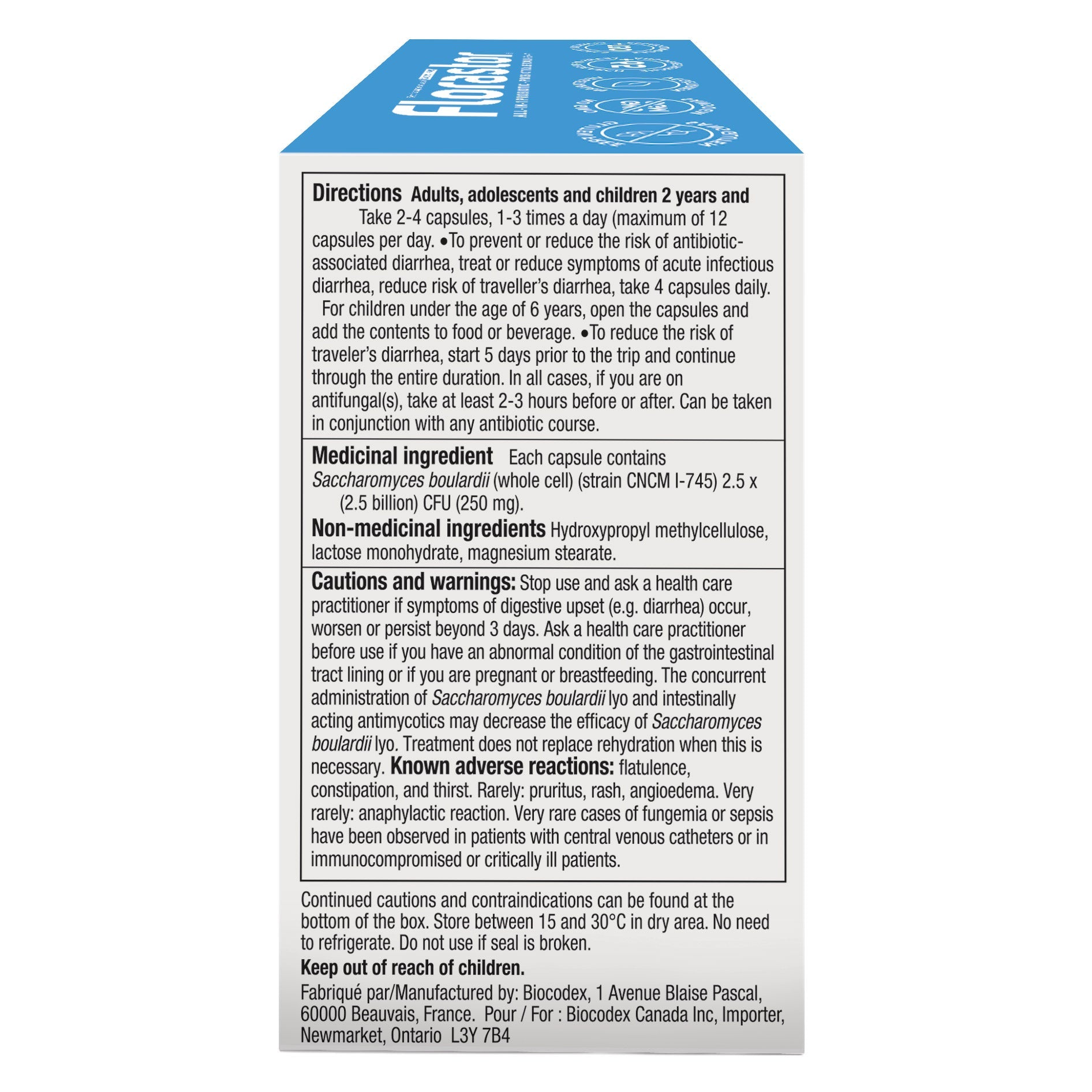 Florastor Florastor Daily Probiotic Supplement, 2 x 50 Capsules 產品圖片 2