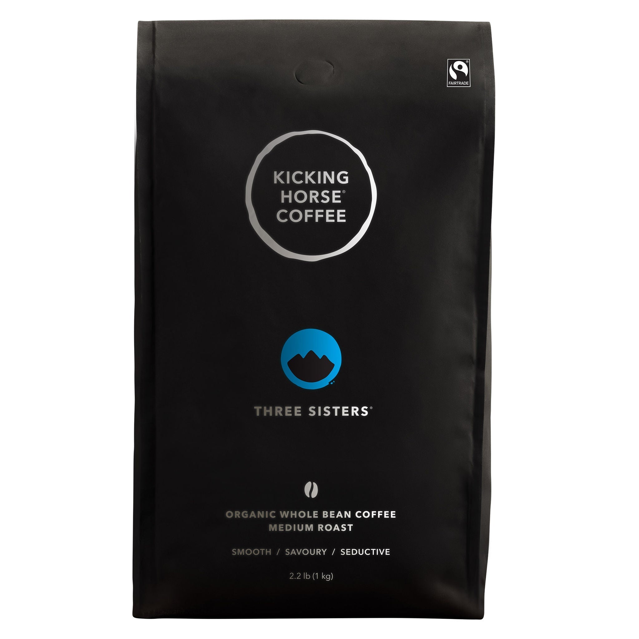 Kicking Horse Three Sisters 有機公平貿易中度烘焙原粒咖啡豆 (1kg) 產品圖片 1
