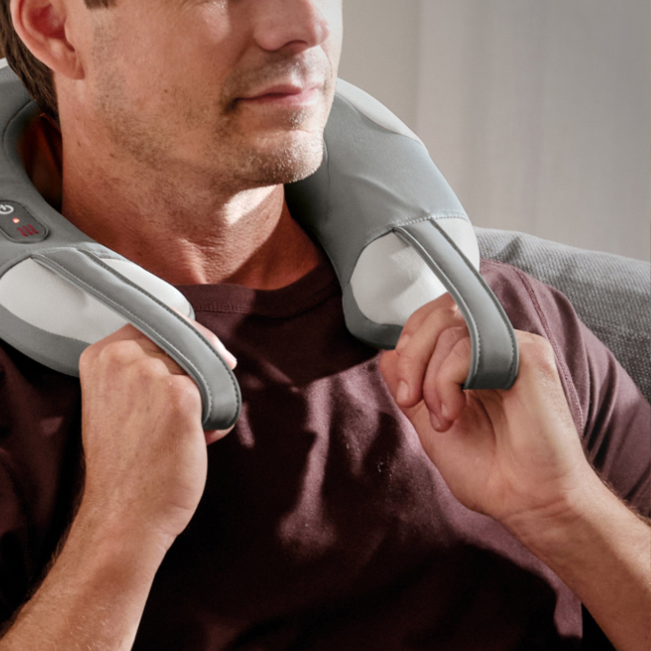 HoMedics 無線 Shiatsu 頸肩按摩器|熱敷・3段速度 產品圖片 5
