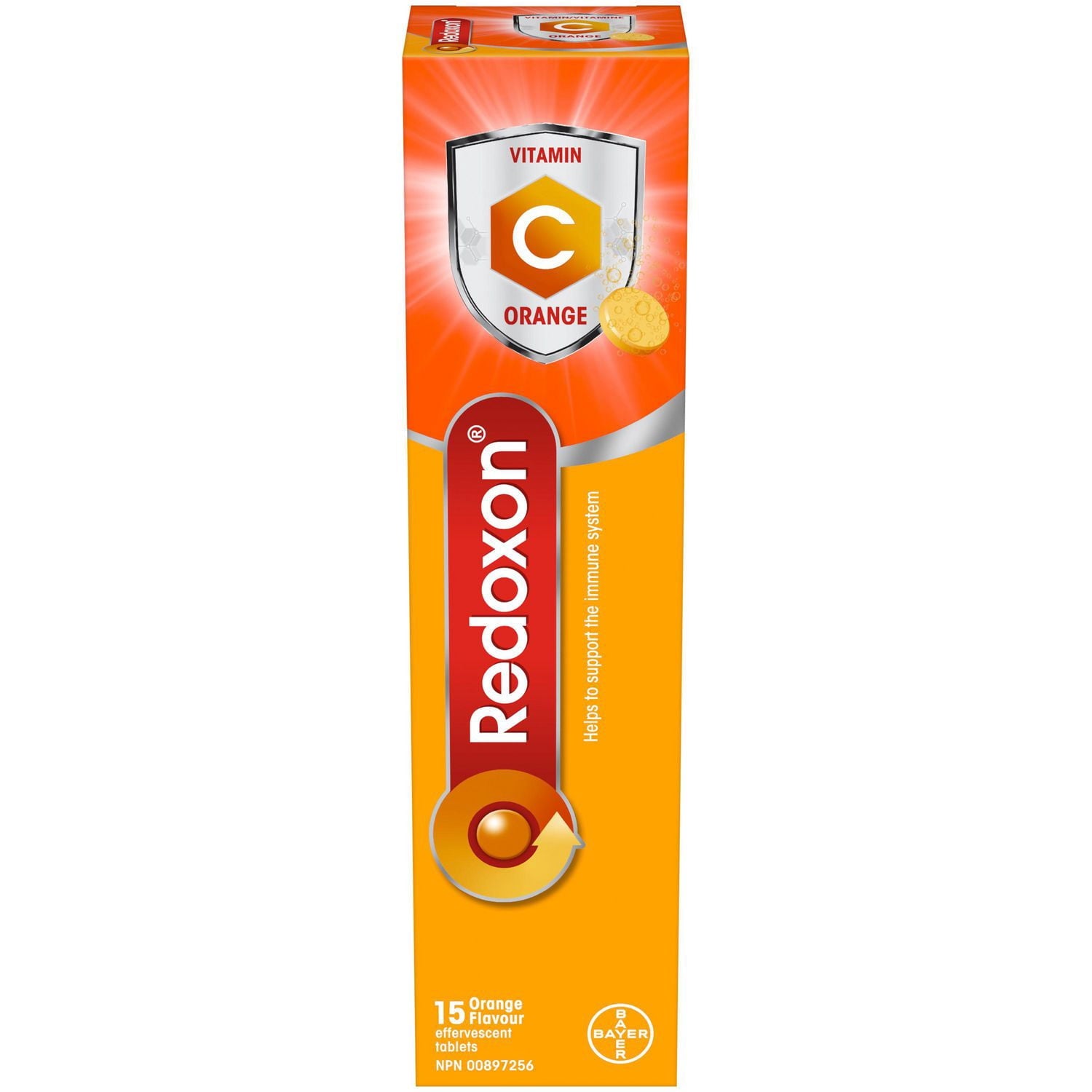 Redoxon 維他命C 1000mg 橙味發泡片 (15片) 產品圖片 1