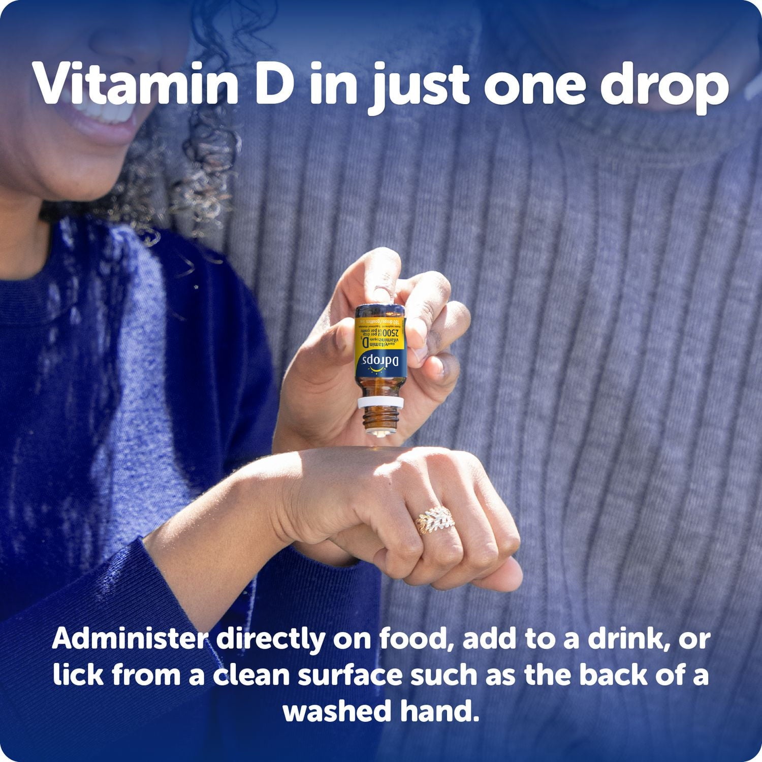Ddrops 特強維他命D3 2500IU 液體滴劑 (5mL|約180滴) 產品圖片 3