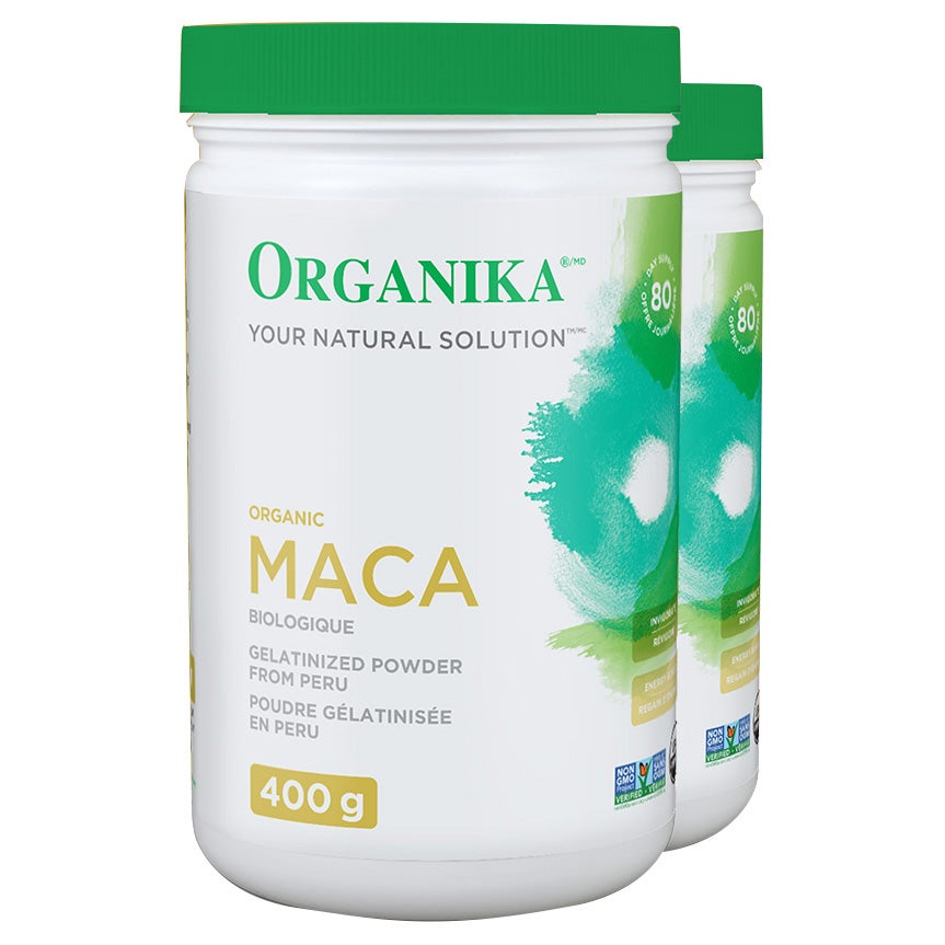 Organika 有機糊化瑪卡粉 無麩質非基因改造 (400g x 2樽) 產品圖片 1