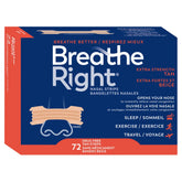 Breathe Right 特強通鼻貼 (膚色) 72片裝 - canadahk