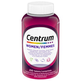 Centrum 善存 女士全效多種維他命及礦物質補充劑 (250粒大容量裝) - canadahk
