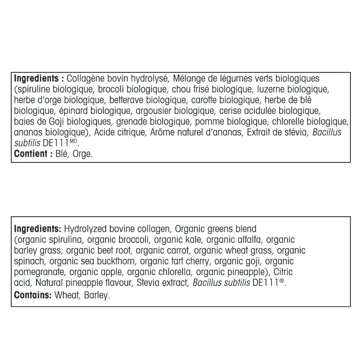 Organika 全效膠原蛋白粉 (All-in-One 多種維他命配方) 600g - canadahk