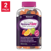 RestoraFIBRE 益生元纖維軟糖 (天然果味) 280粒 (140粒 x 2樽) - canadahk