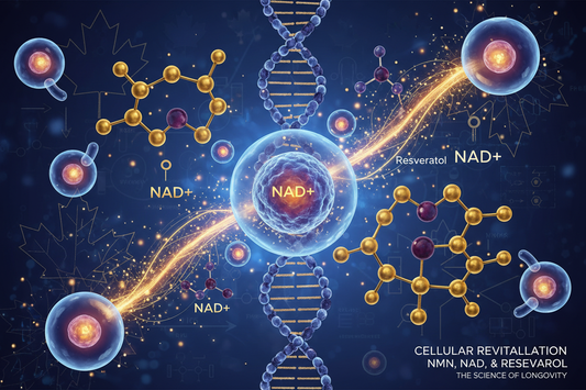 【逆齡黑科技】加拿大NMN最新研究：NAD+與白藜蘆醇點樣幫你「凍齡」？