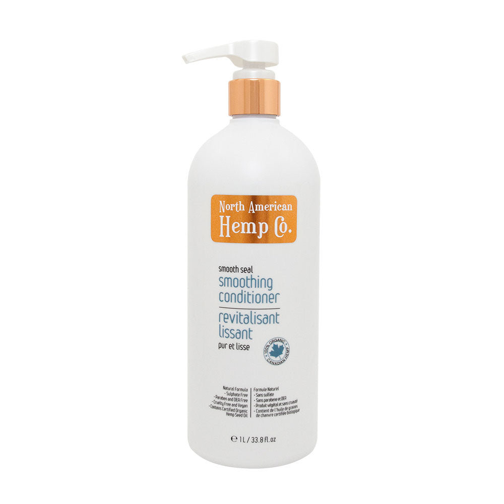 Hush Brands North American Hemp Co. Smooth Seal｜柔順 護髮素｜1L 主產品圖