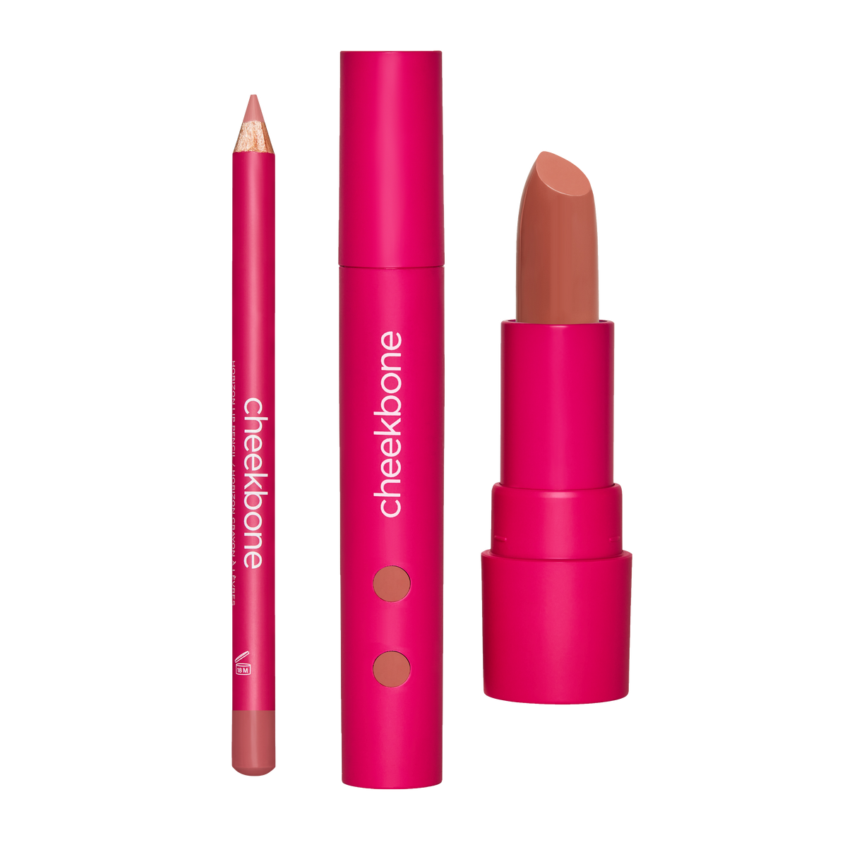 Cheekbone Beauty Nude Lip 套裝 主產品圖