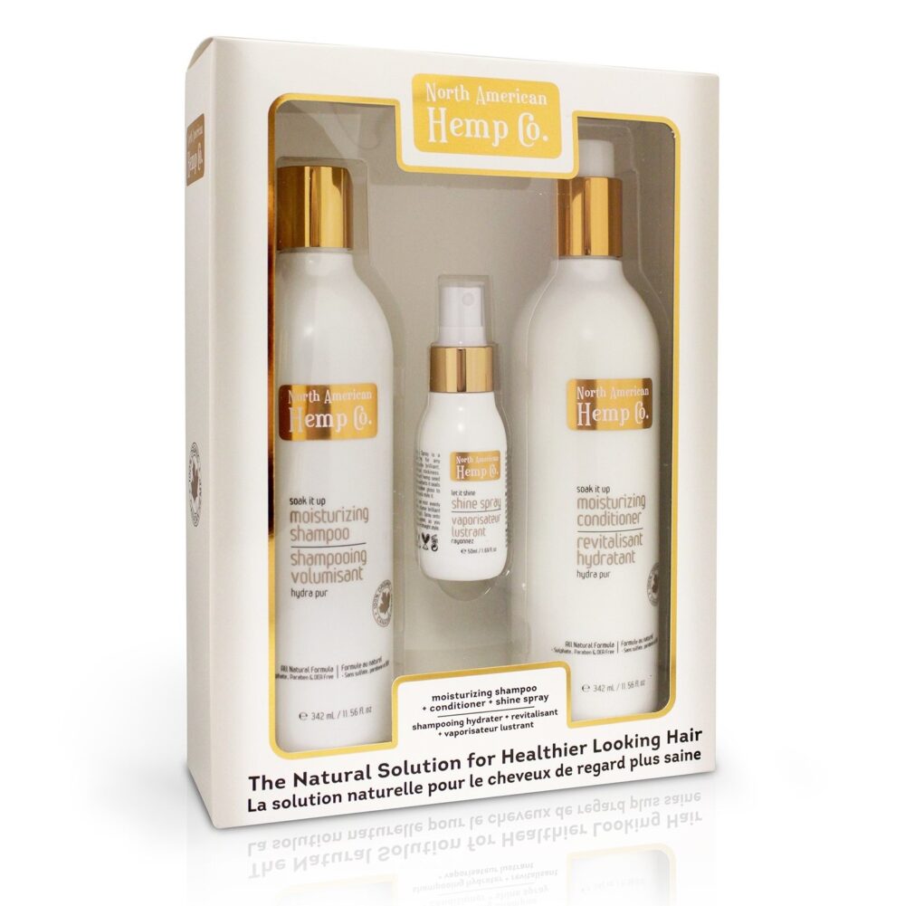 Hush Brands North American Hemp Co. 3pc Hair Care 禮盒套裝 主產品圖