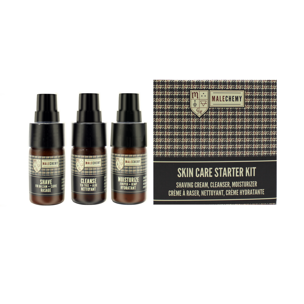 Cocoon Apothecary Malechemy Skin Care 入門套裝 主產品圖